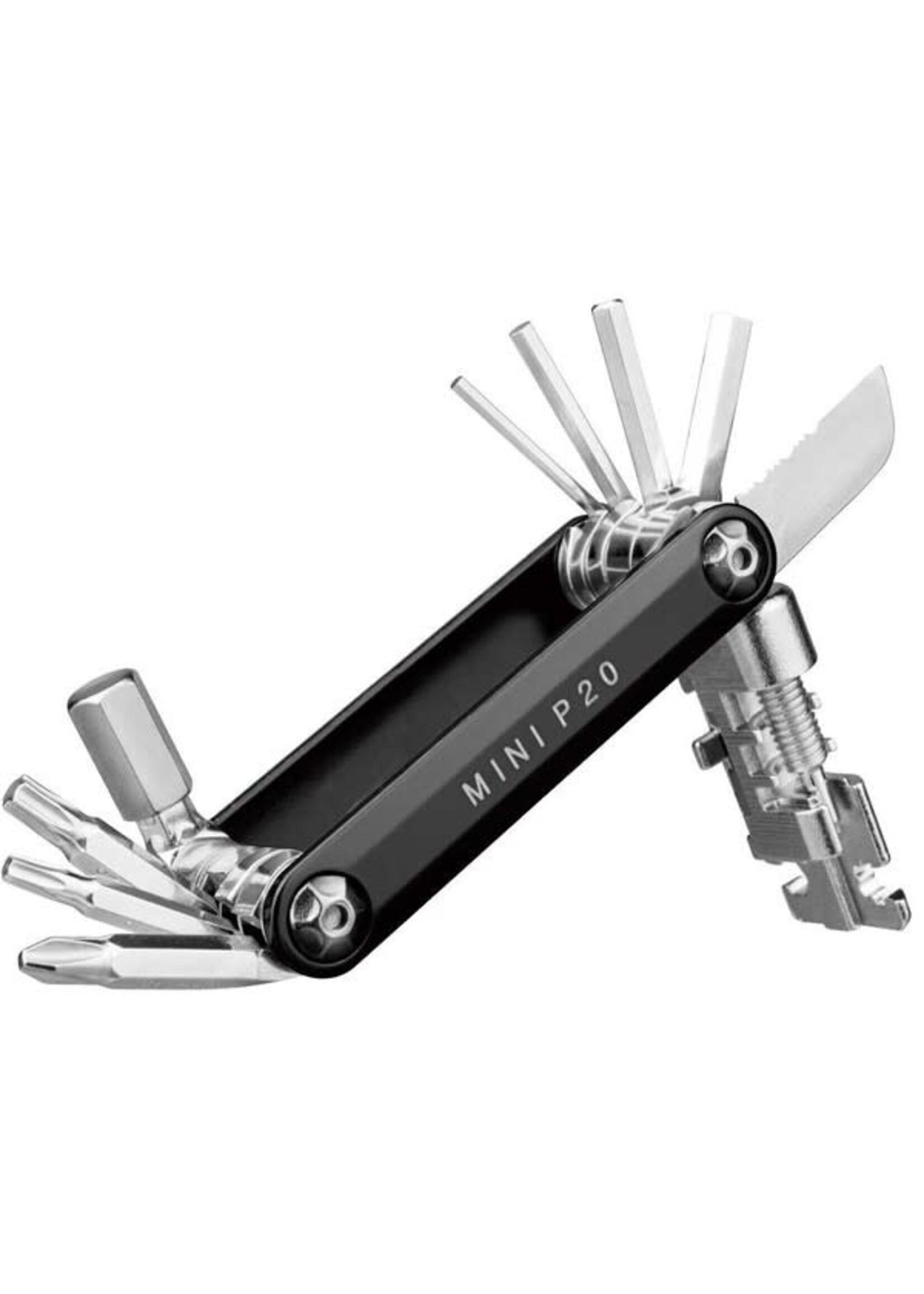 Topeak Multi-Outil Topeak Mini P20, Noir