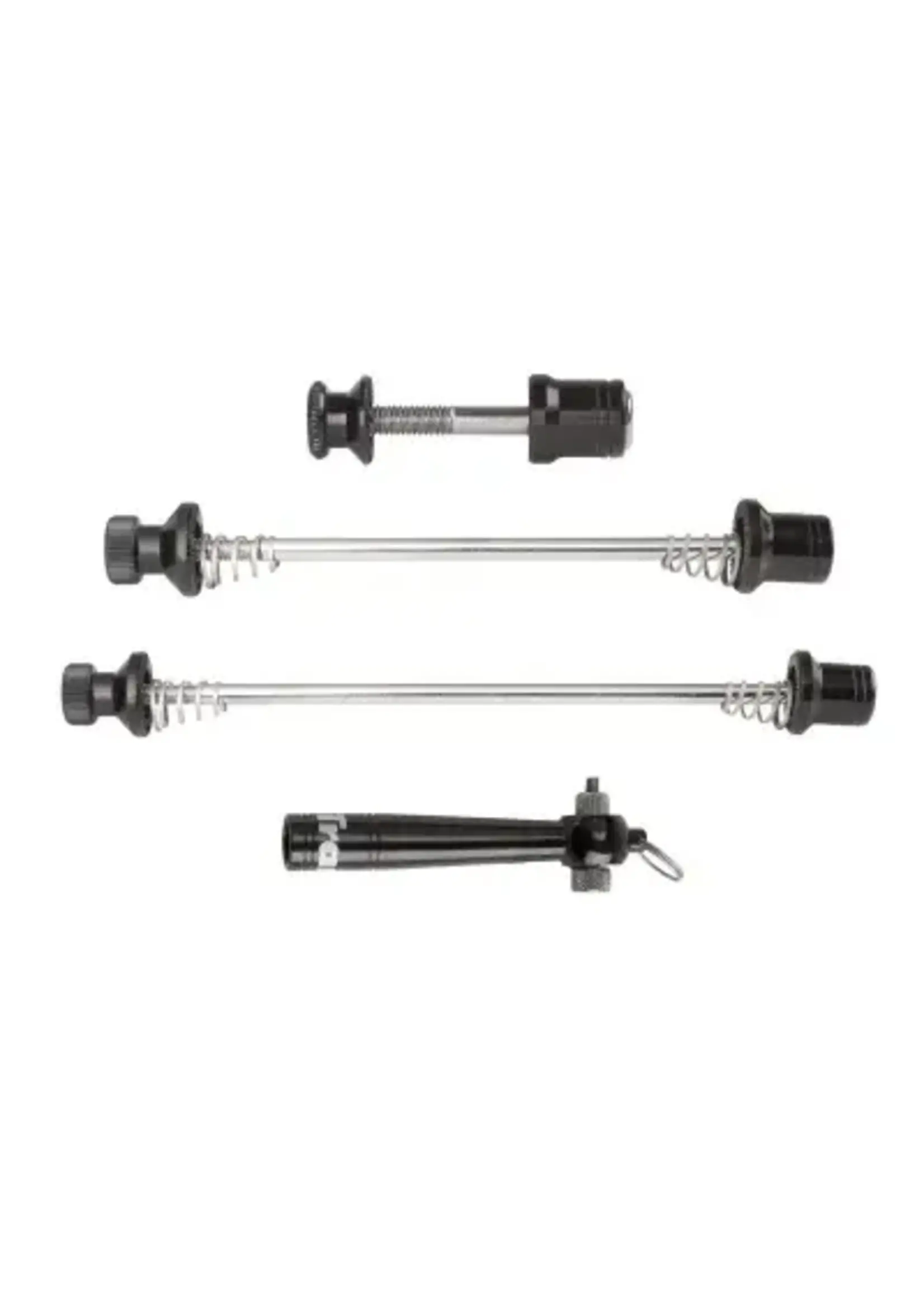 Bike Attitude Attache Antivole Roues et Tige de Selle,  Bike Attitude noir