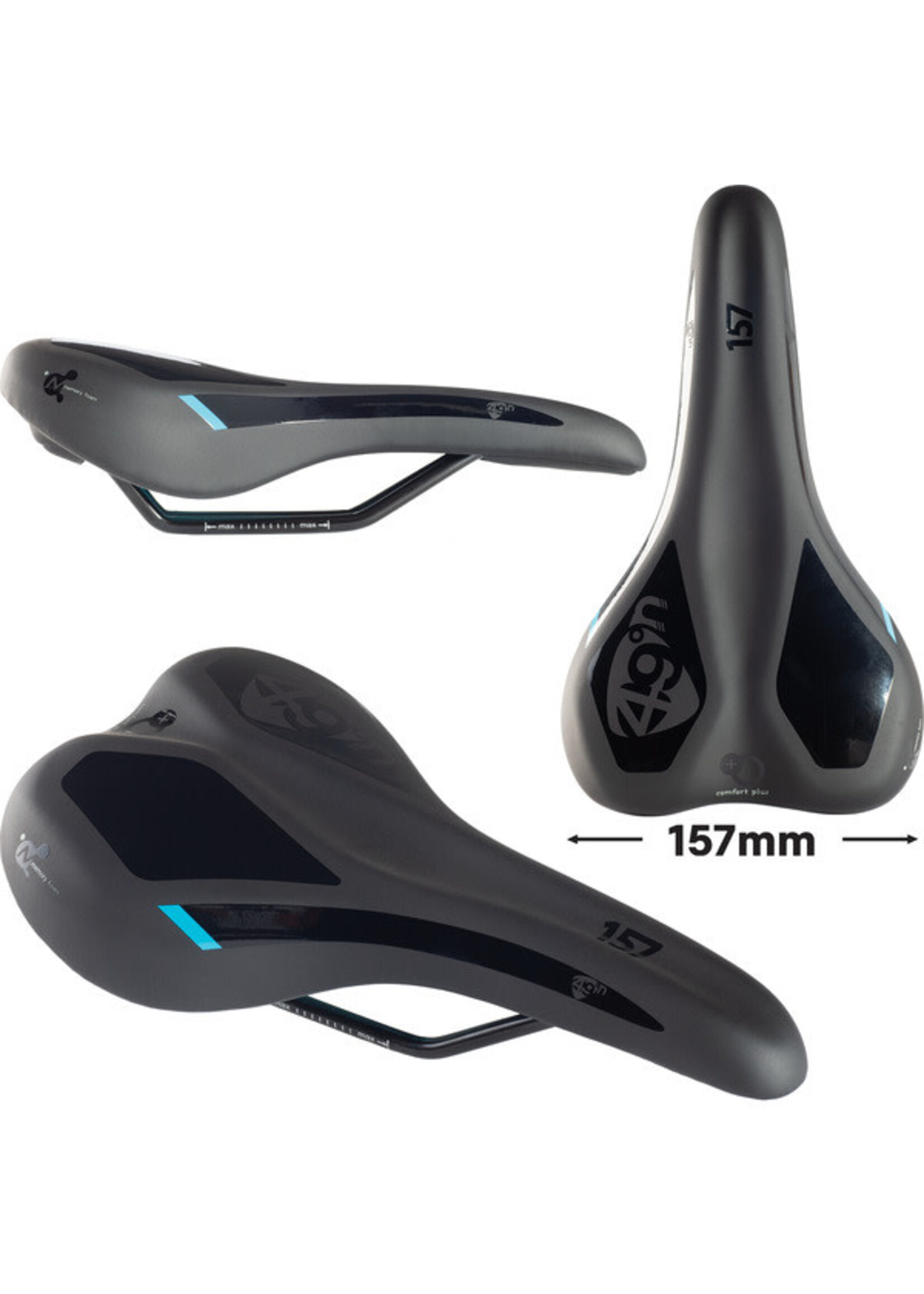 49N Selle 49N en mousse mémoire "Formfit" 157
