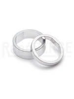 René Herse Entretoise pour direction filetée 1 po René Herse, 10mm, argent