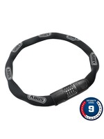 Abus Cadenas de type chaîne, Abus 8808 Combinaison 8mm x 110cm, Noir