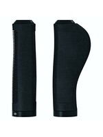 Brooks England Brooks Ergonomic Rubber Grip - Black 130/130mm