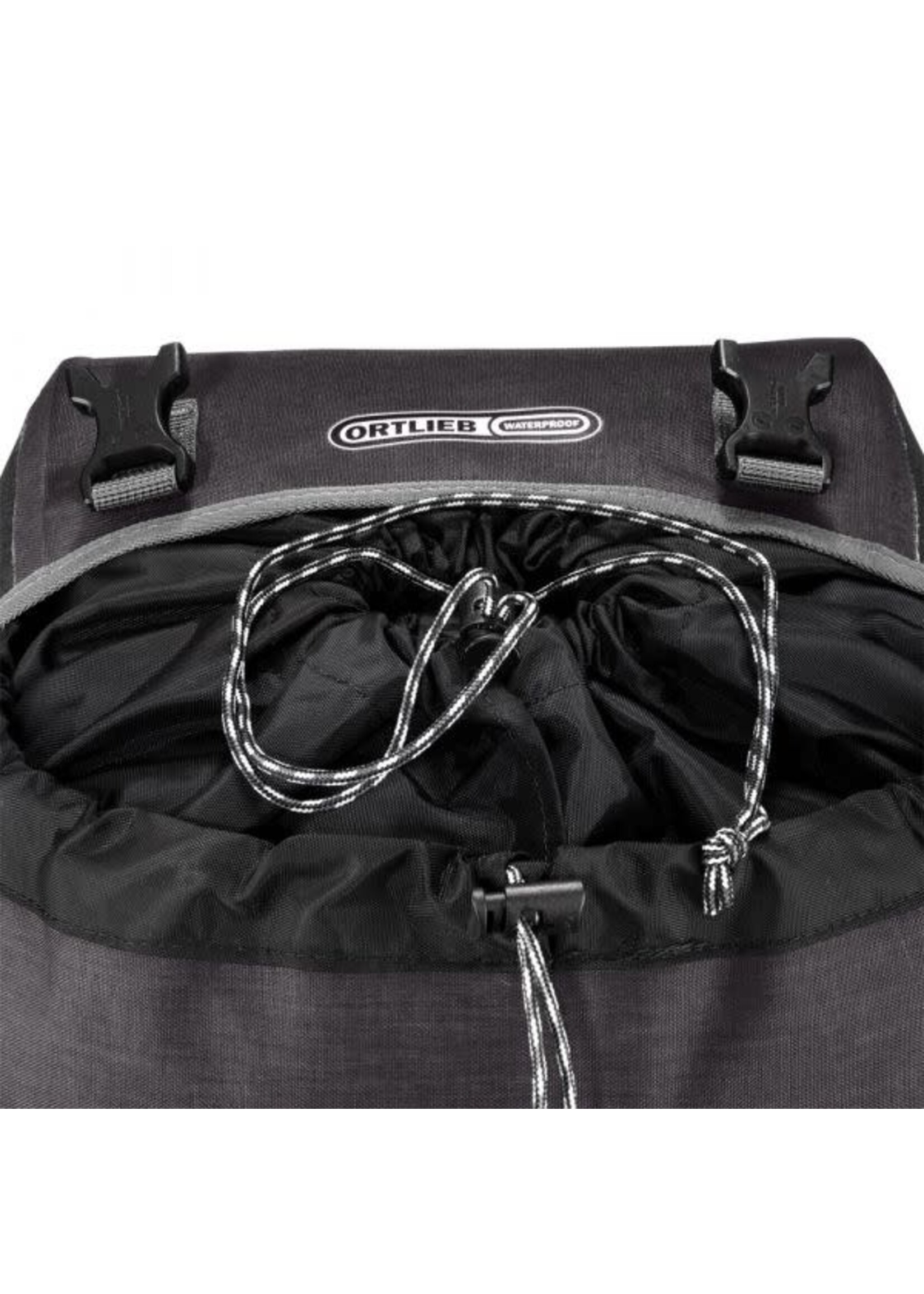 Ortlieb Paires de Sacoches Ortlieb Bike Packer Plus, Granite/Noir 42L