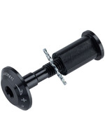 MicroShift Ensemble de Visserie MicroSHIFT pour manette d'embout de guidon, Noire