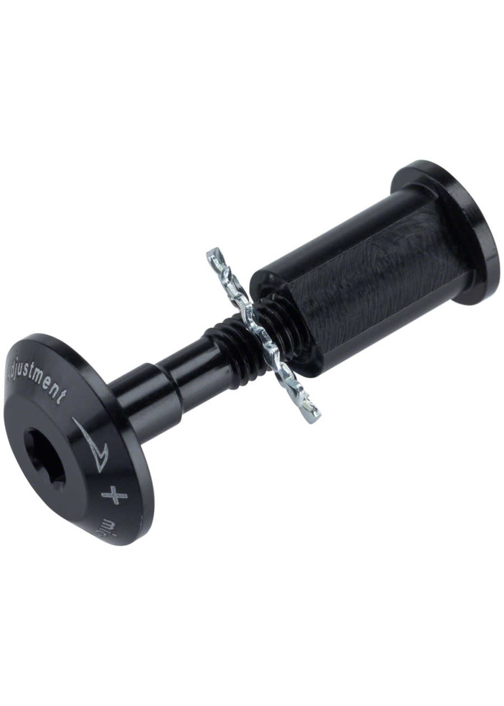 MicroShift Ensemble de Visserie MicroSHIFT pour manette d'embout de guidon, Noire