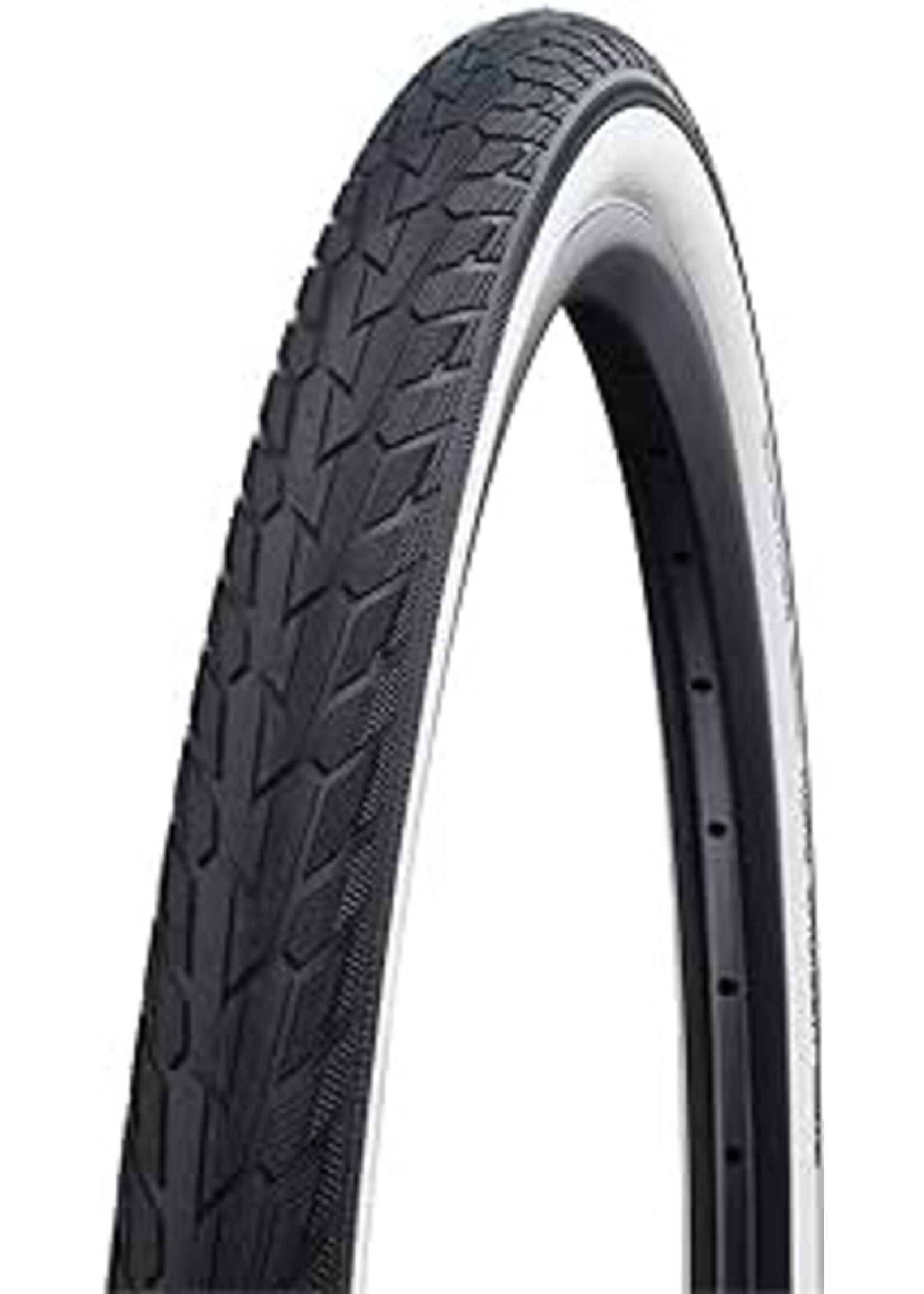 Schwalbe Pneu Schwalbe Road Cruiser 27" X 1-1/4" - 32-630, Flancs Blancs
