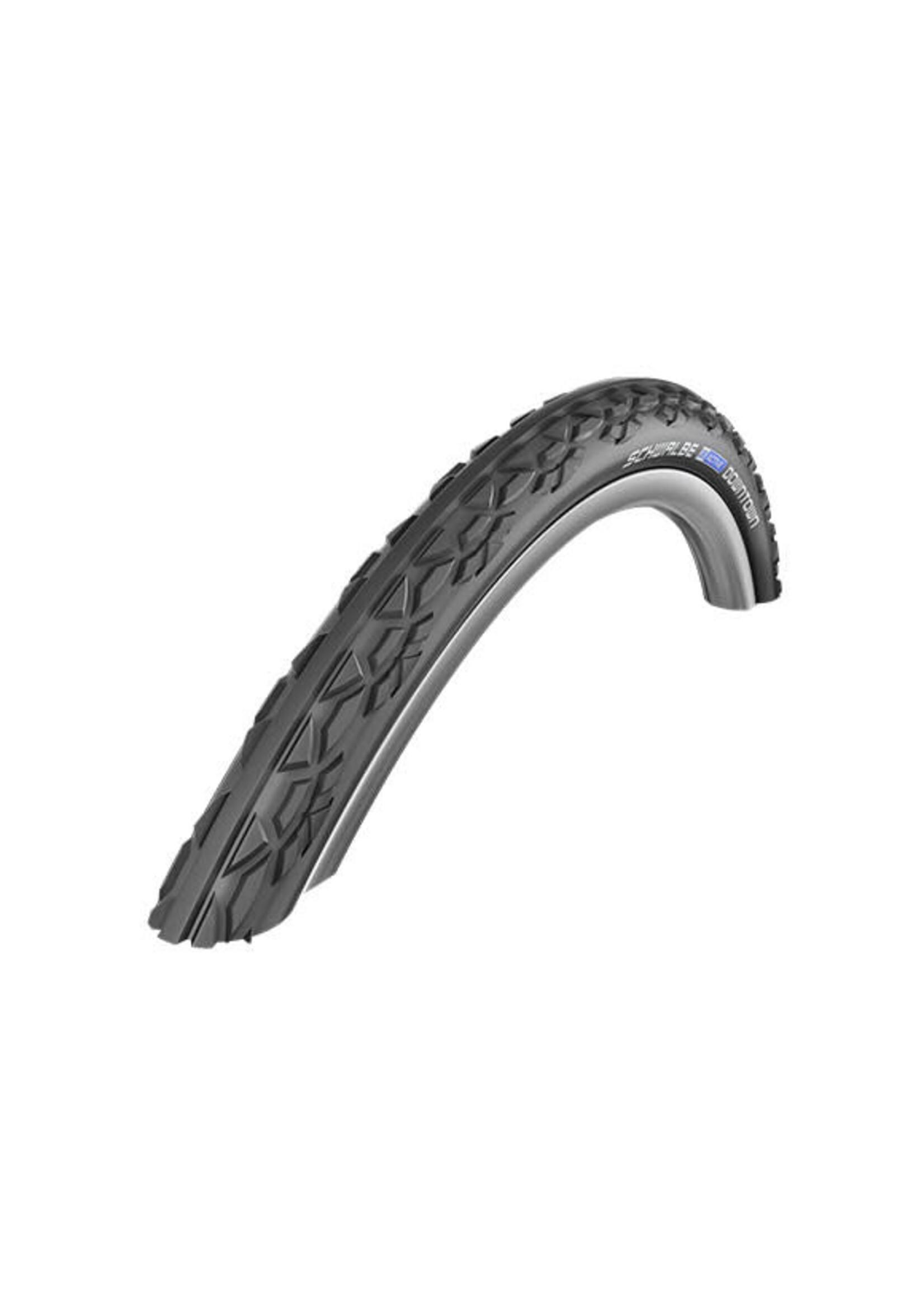 Schwalbe Schwalbe Downtown Wheelchair Tire, 24 x 1-3/8 (37-540), Grey/Black, K-Guard, Wire