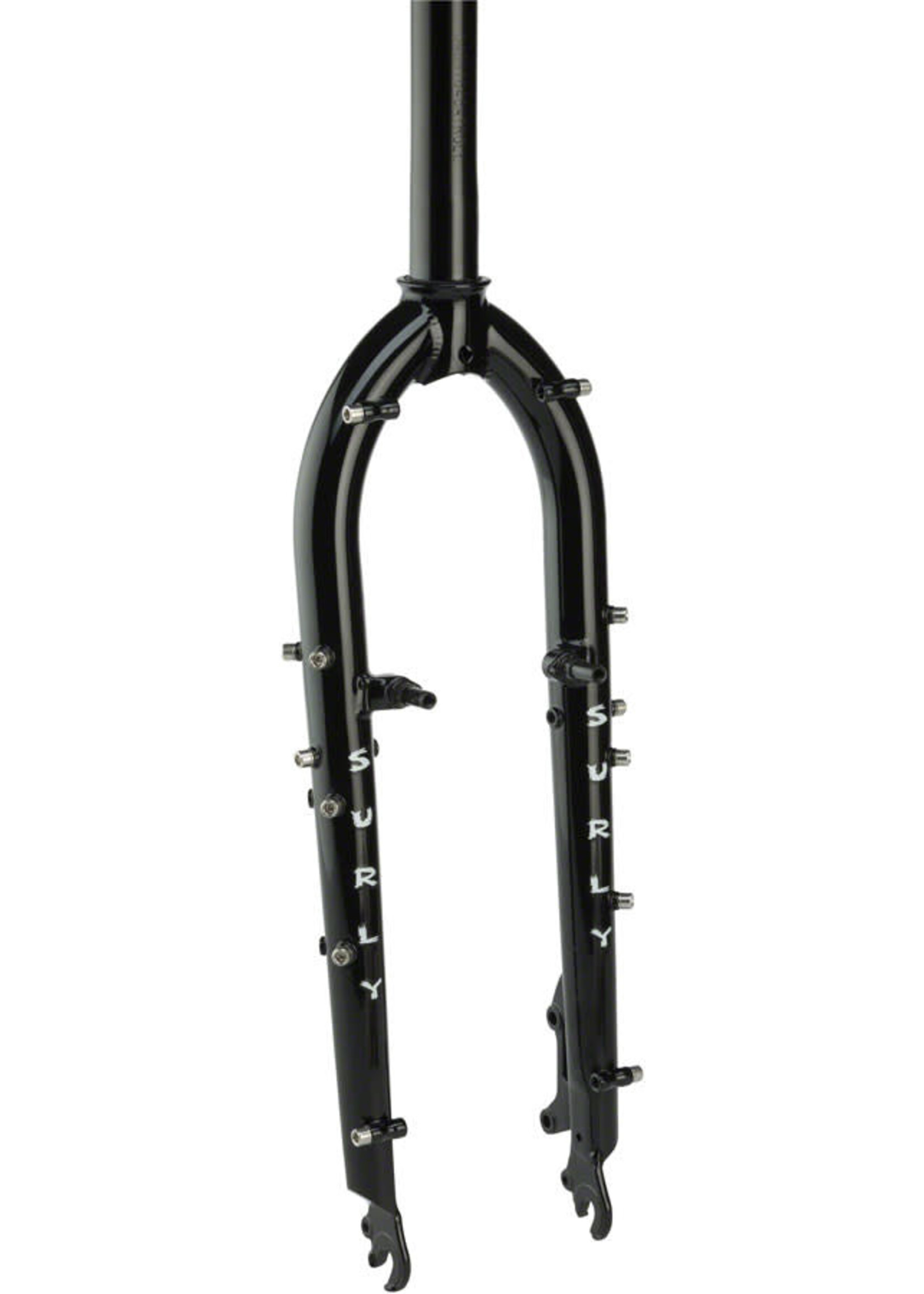 Surly Fourche Surly Troll Fork: 26" QR, 1-1/8" , Noire