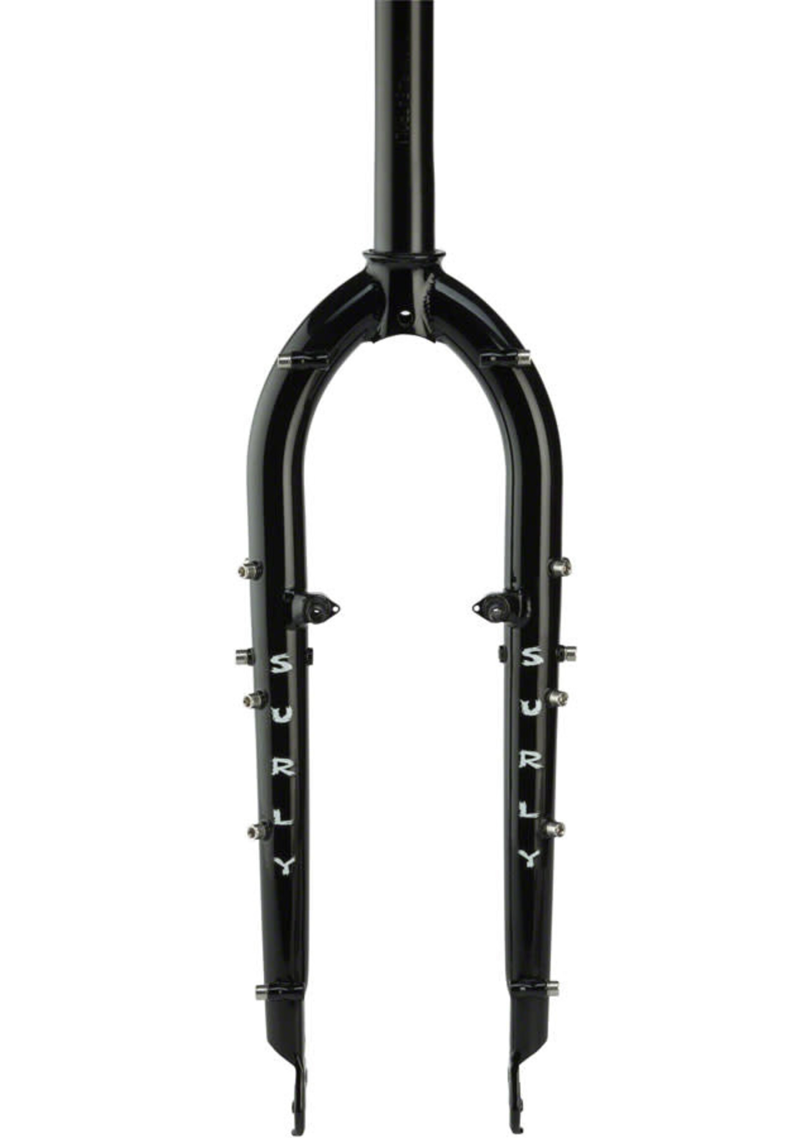 Surly Fourche Surly Troll Fork: 26" QR, 1-1/8" , Noire