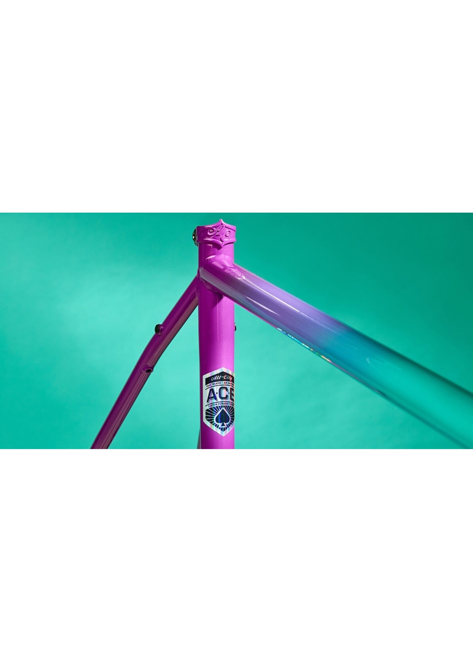 All-City Cycles Ensemble Cadre et Fourche All-City Cosmic Stallion LTD Dégradé de Sirène, 52 cm