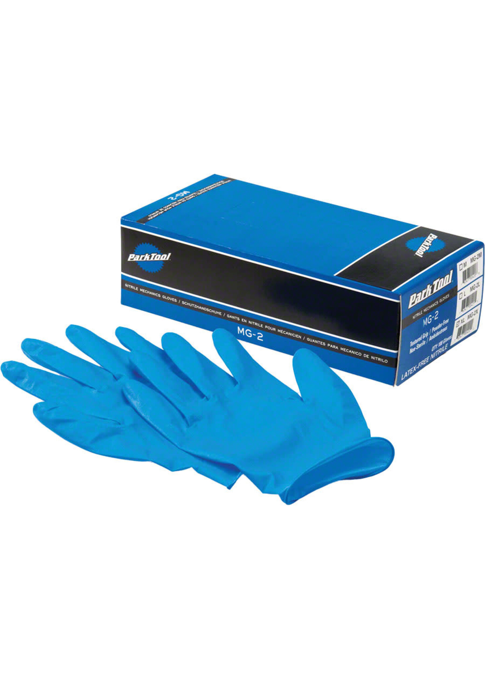 Park Tool Gants de nitrile Park Tool MG-2, Medium, boîte de 100
