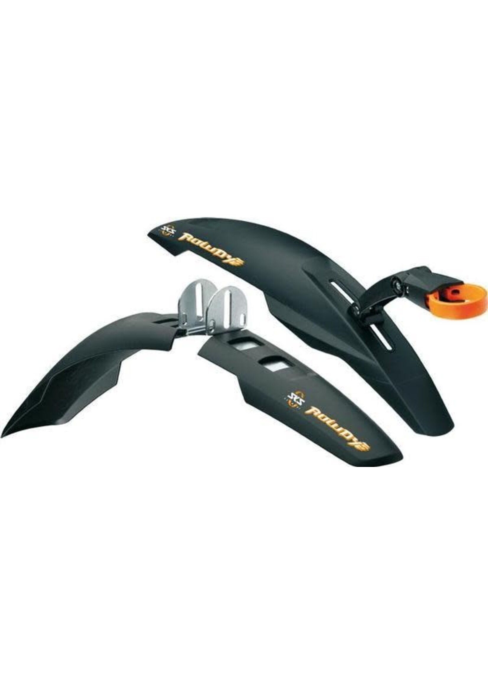 SKS Germany Ensemble de garde-boue pour vélos junior SKS "Rowdy" pour roues  20/24", Noir