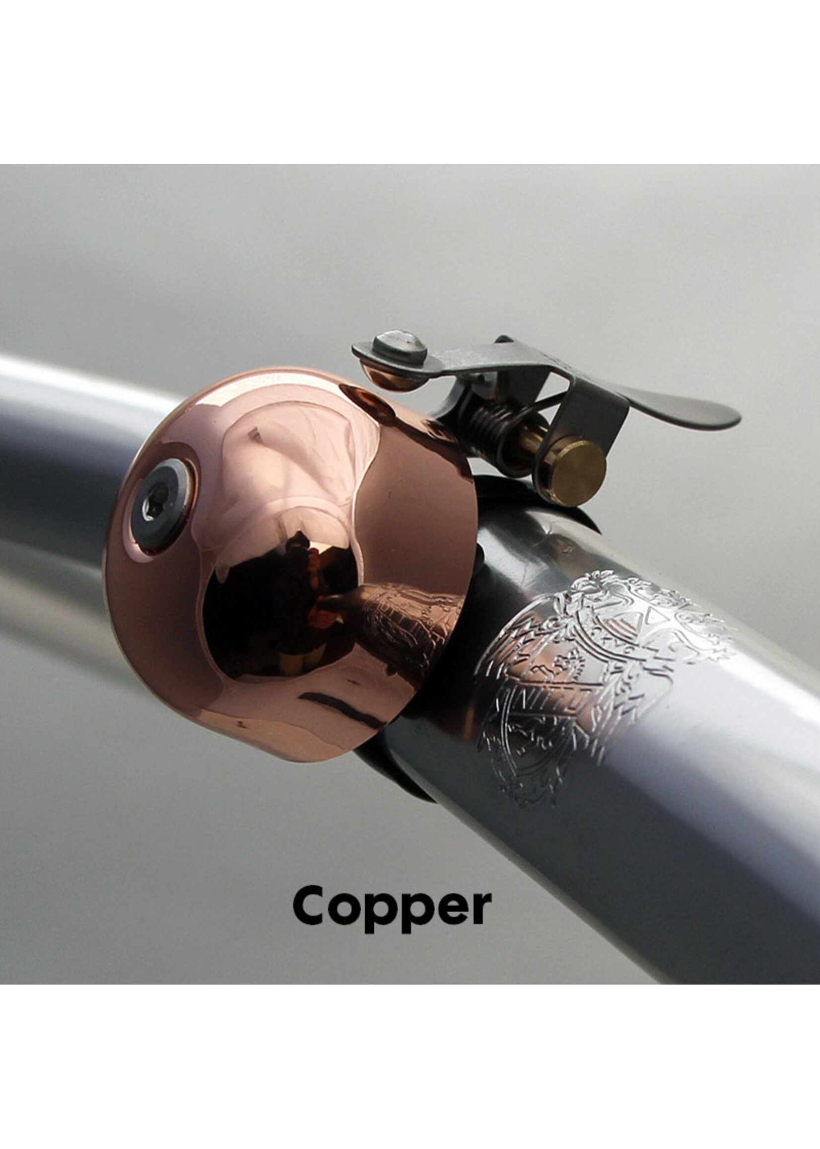 Crane Bell Co. Clochette Crane E-NE en Laiton, Plaquée Cuivre