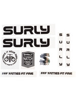 Surly Ensemble de Décalques Surly Intergalactic, Noirs