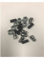 Babac Ensemble de Quincaillerie pour Tringles de Garde-Boues Babac