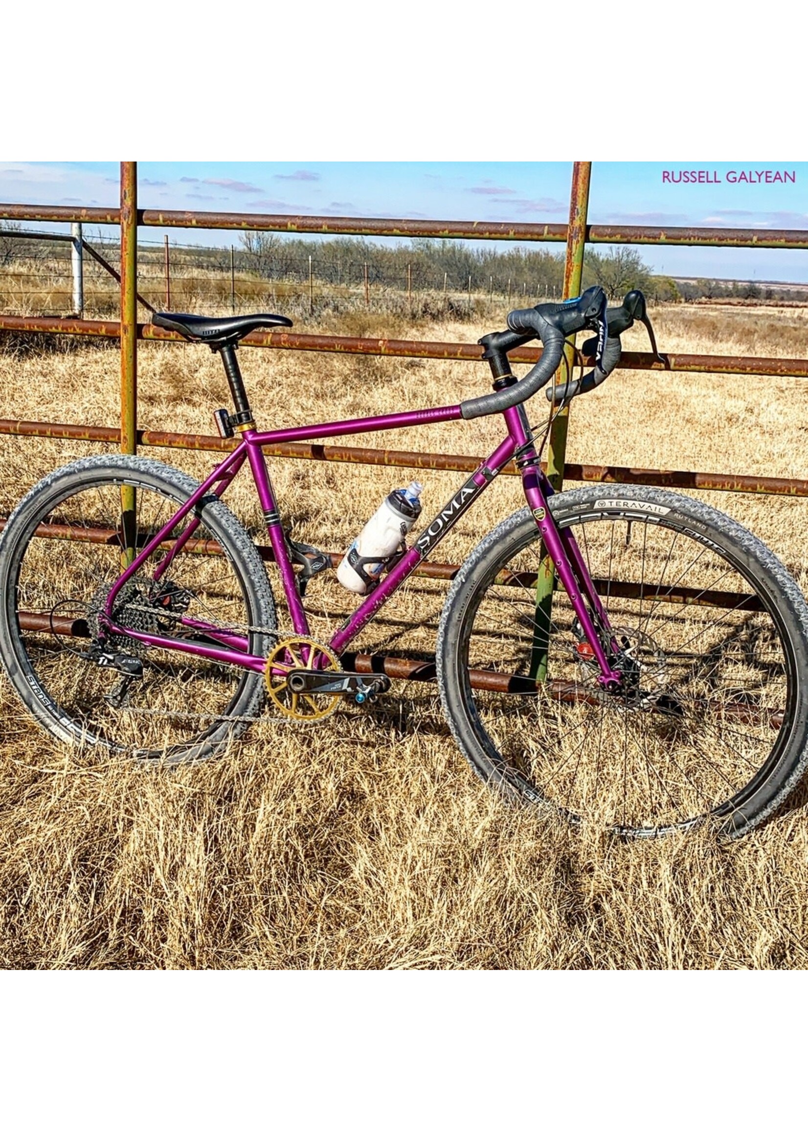 Soma Fabrications Cadre Soma Double Cross Disc, Violet Mat