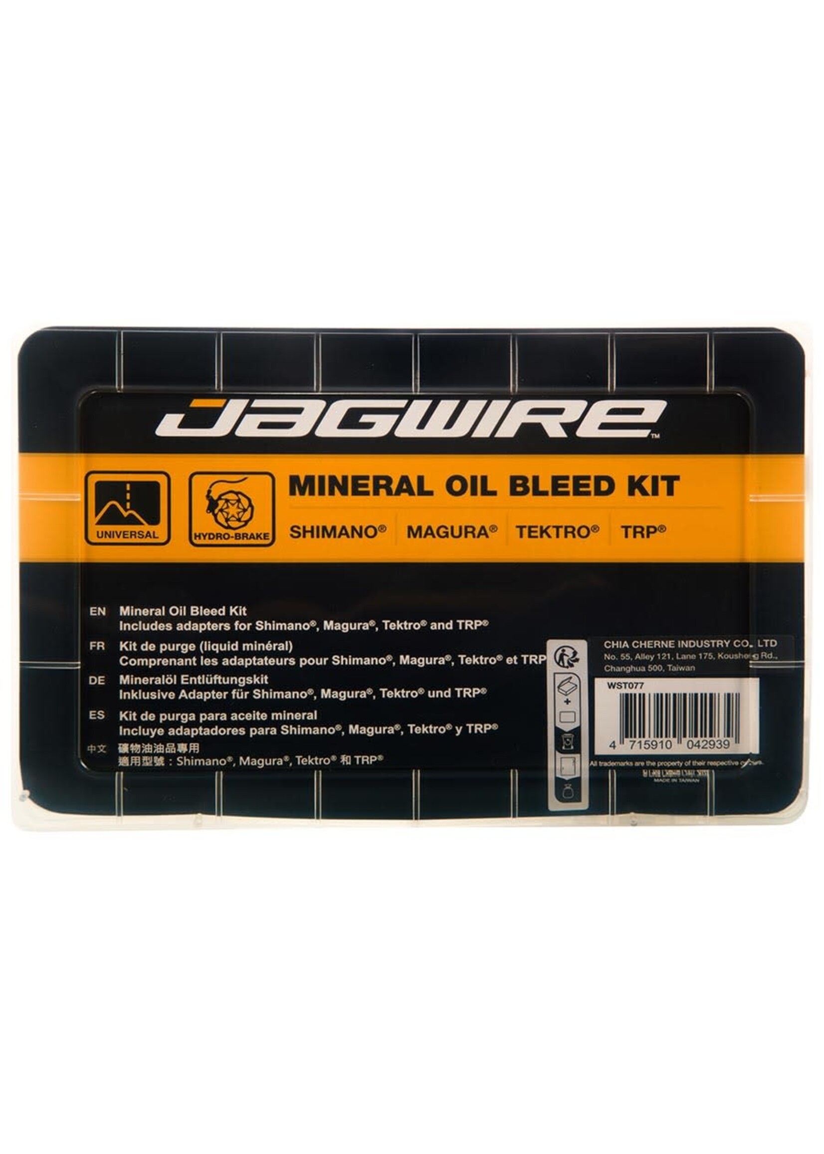 Jagwire Trousse de purge Jagwire Pro, Huile Minérale