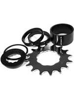 DMR Ensemble de conversion pour monovitesse DMR pignon 16d pour corps de cassette HG 1V DMR