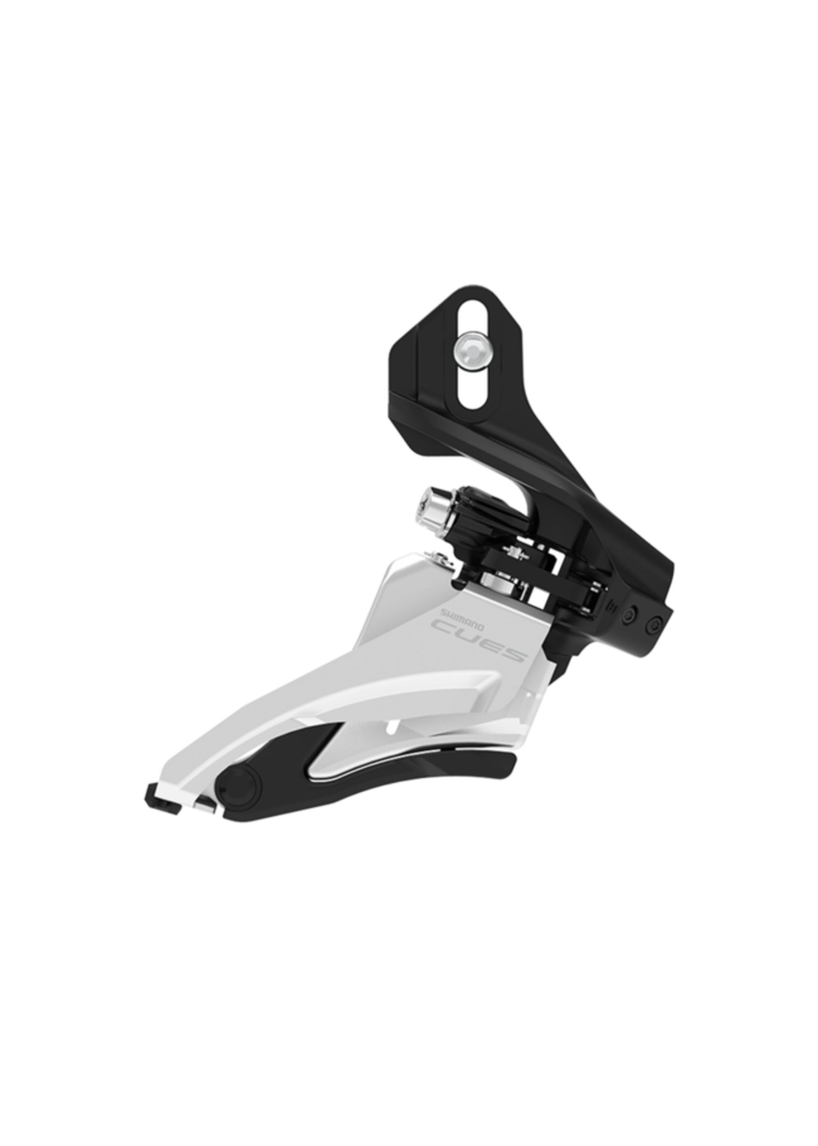 Shimano Dérailleur avant, FD-U4000-D, CUES, FOR 2X9/10, SIDE SWING, FRONT-PULL, DIRECT MOUNT, CS-ANGLE: 64-69, FOR TOP GEAR: 36T/40T, CL: 48.8/51.8MM