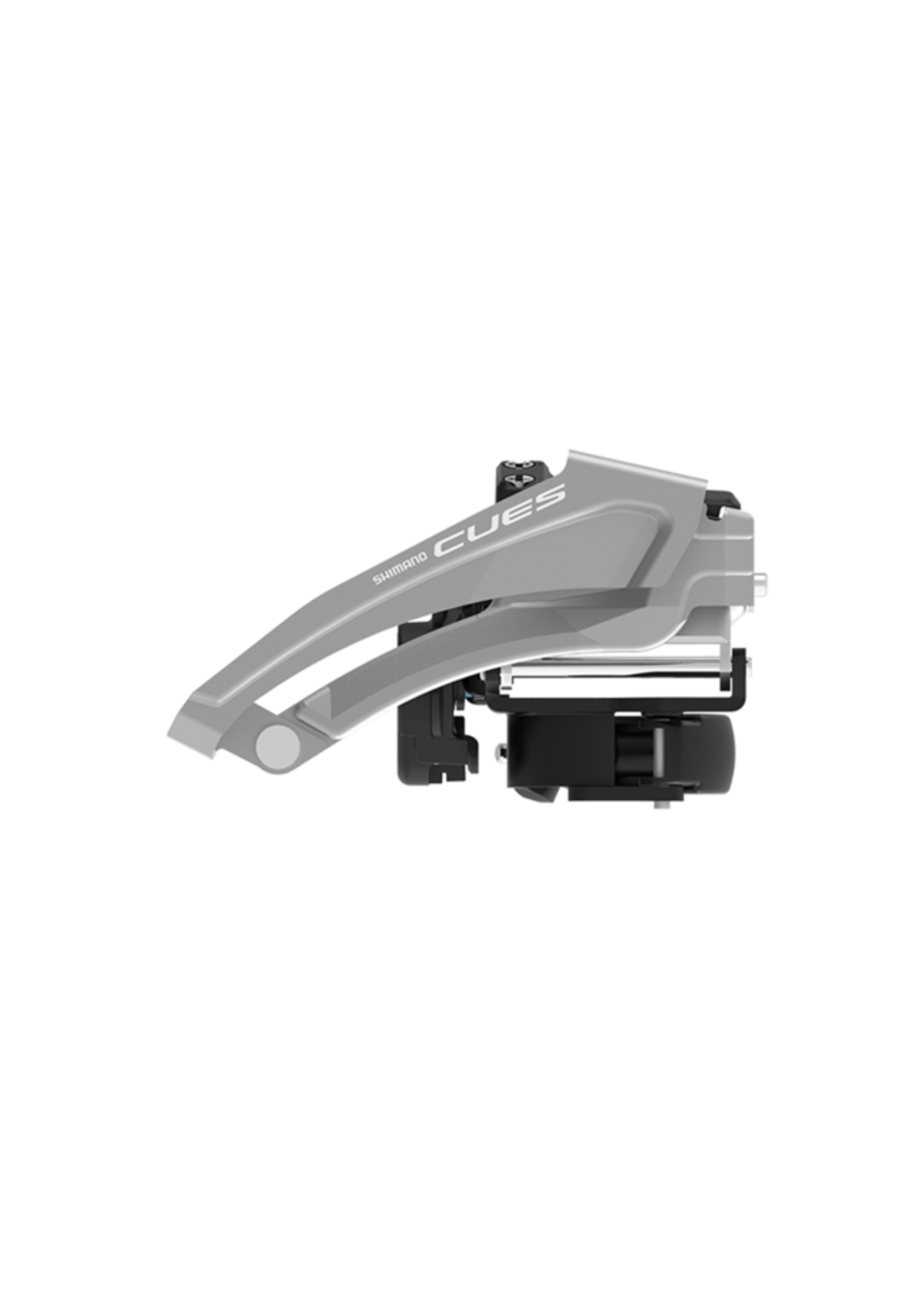 Shimano Dérailleur Avant Shimano CUES FD-U4010-L, 2X9,  34.9MM  (avec Adaptateurs 31.8 & 28.6MM)