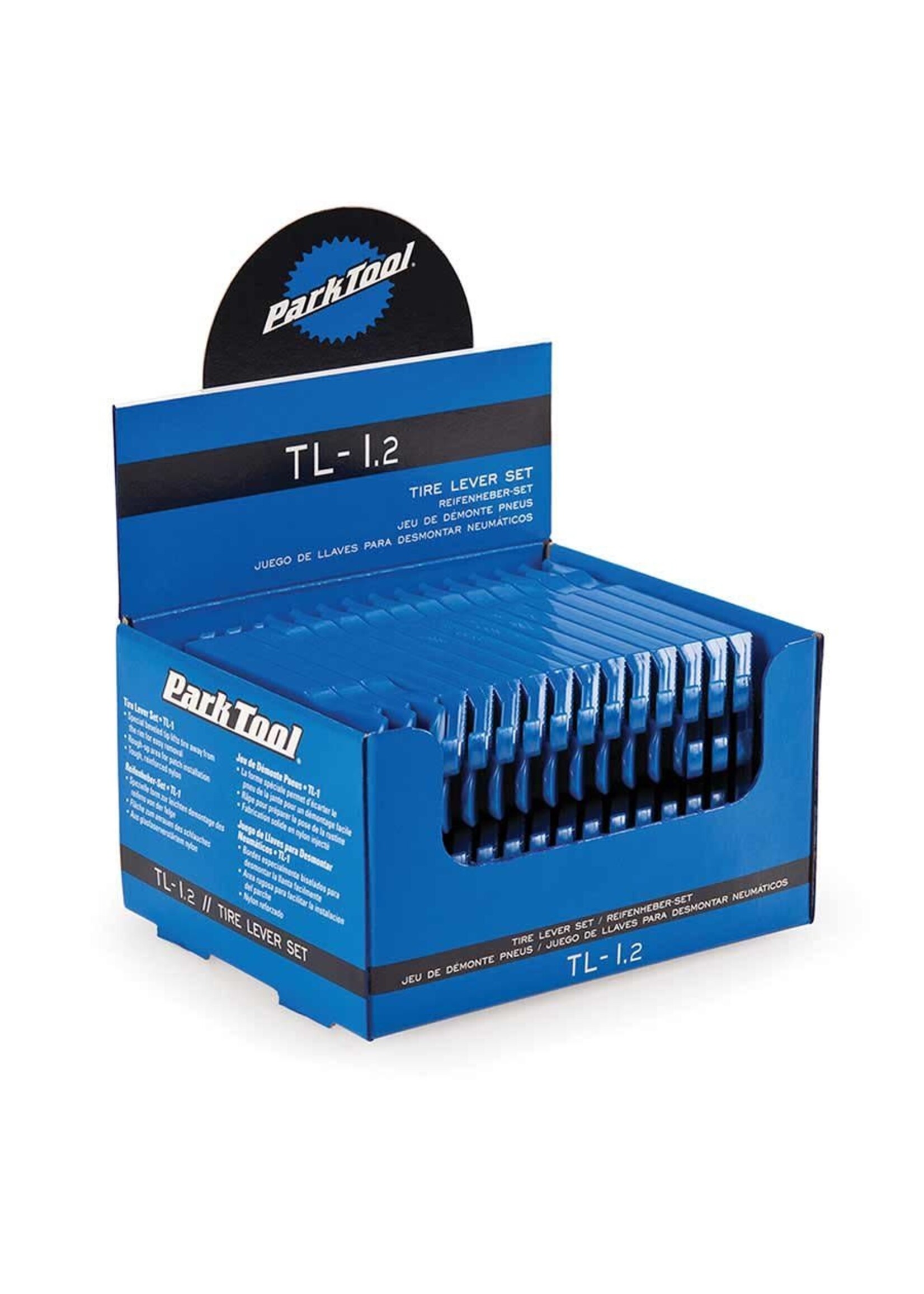 Park Tool Park Tool, TL-1.2, Démonte-pneus, Boîte présentoir de 25 ensembles de 3
