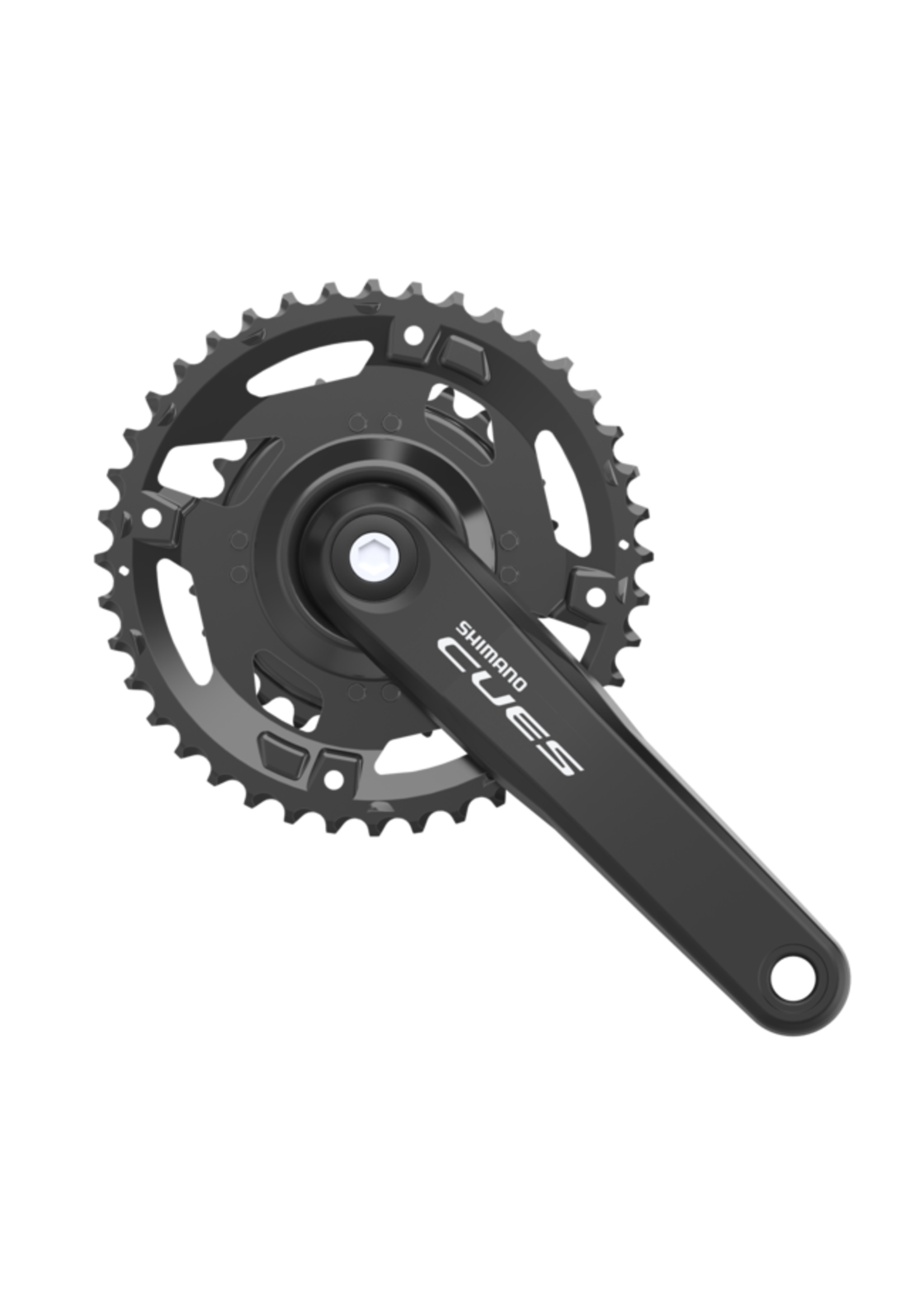 Shimano Pédalier, FC-U4000-2, CUES, FOR REAR 9/10/11-vitesses, 170MM, 40-26T W/O CG, W/CRANK FIXING BOLT, CHAIN CASE NOT COMPATIBLE