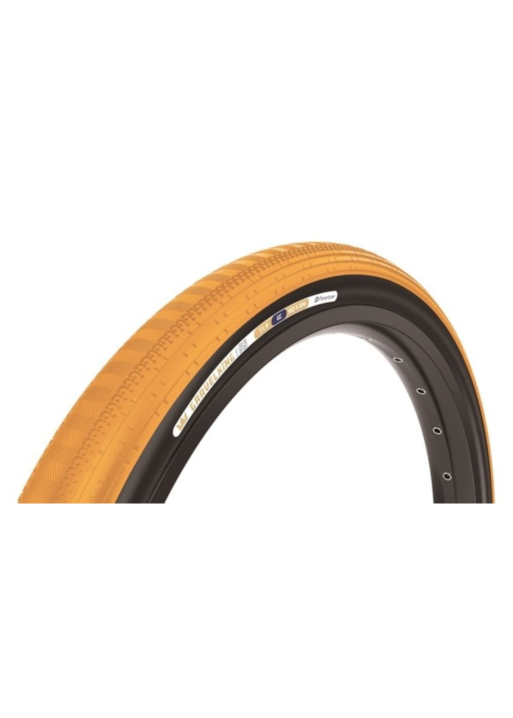 Panaracer Pneu Panaracer GravelKing SS - 700 x 40  Beurre de Miel/Noir