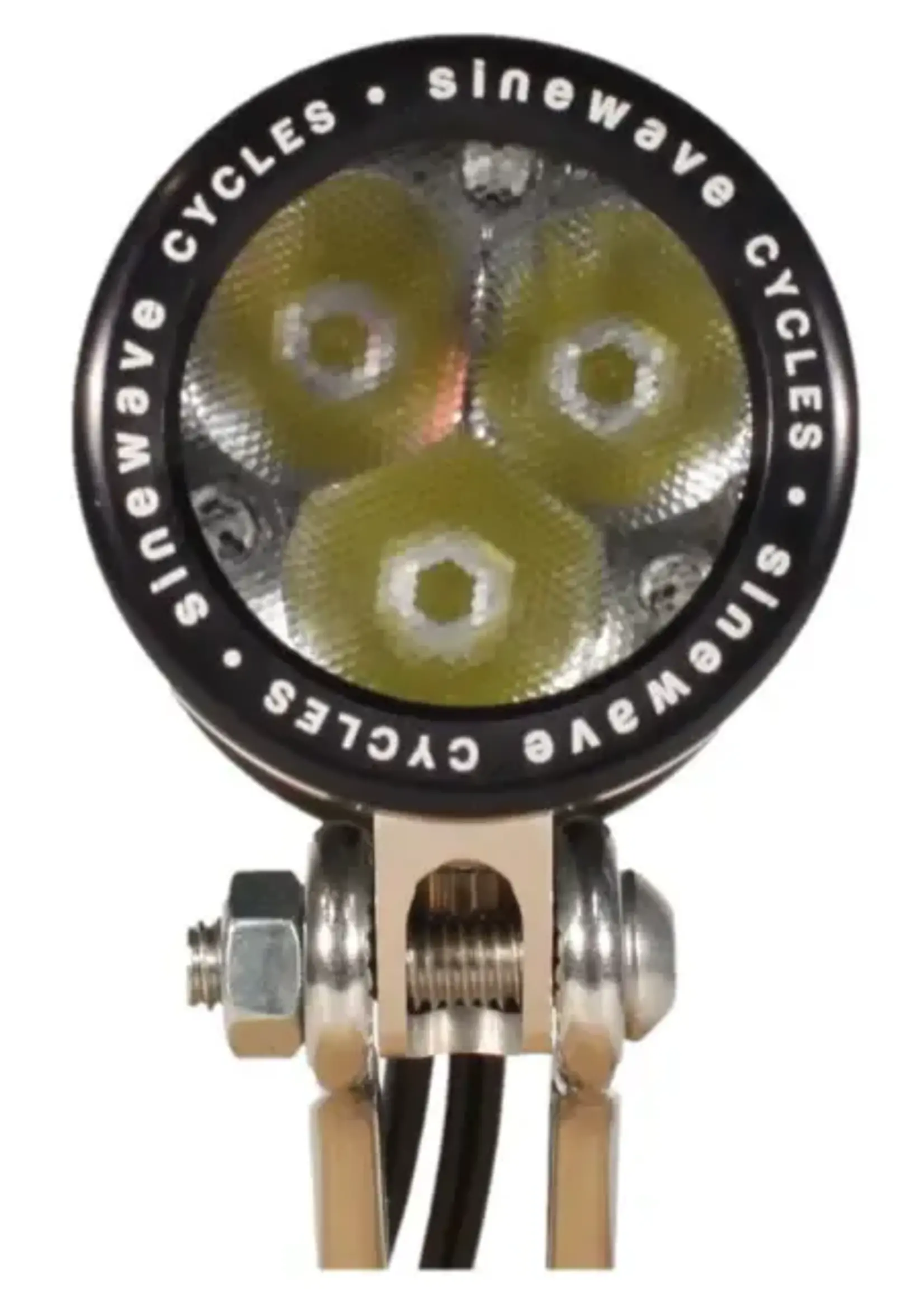 Sinewave Lumière avant Dynamo Sinewave Beacon 2 Argent