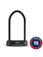 Abus Cadenas en U Abus Granit XPlus 540 à clé 13mm, 16.0cm x 30.0cm, 6.3" x 11.8", SH B, Noir