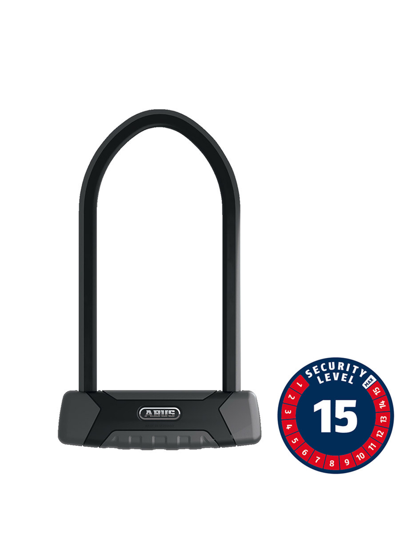 Abus Cadenas en U Abus Granit XPlus 540 à clé 13mm, 16.0cm x 30.0cm, 6.3" x 11.8", SH B, Noir