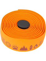 Salsa Cycles Salsa Glyph Gel Cork Bar Tape - Orange