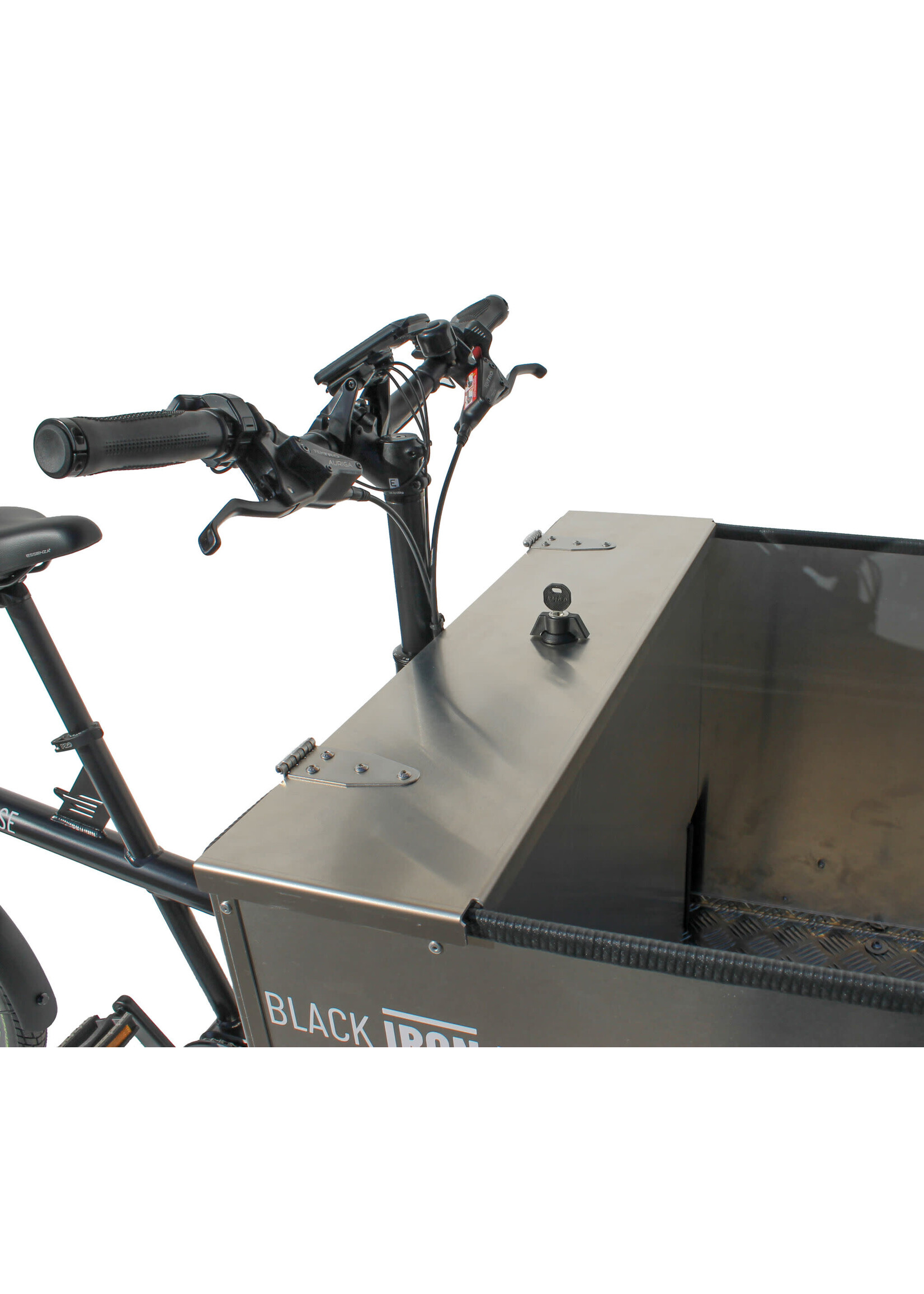 Black Iron Horse Triporteur Cargo à Assistance Électrique Black Iron Horse Ox Multi