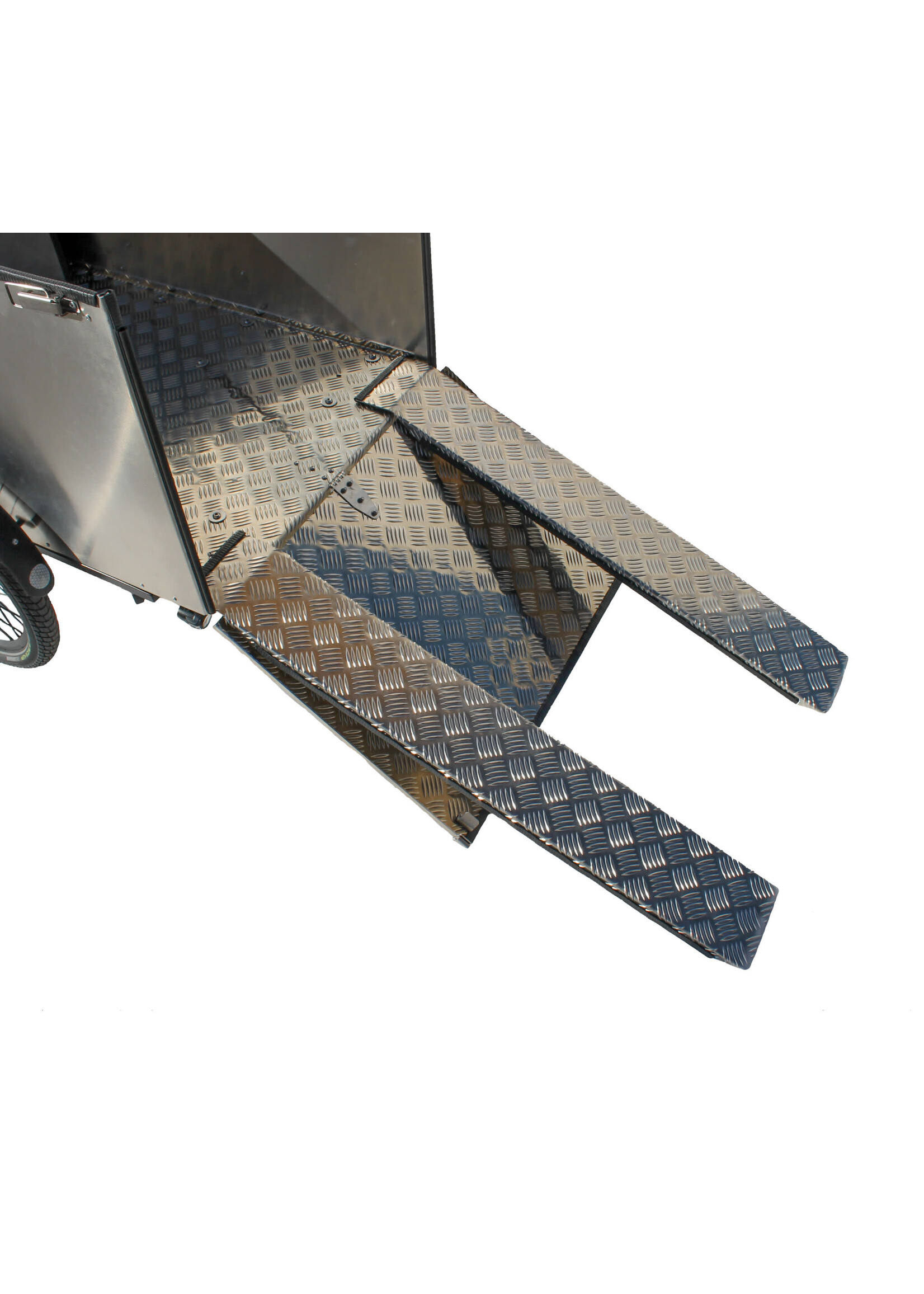 Black Iron Horse Triporteur Cargo à Assistance Électrique Black Iron Horse Ox Multi