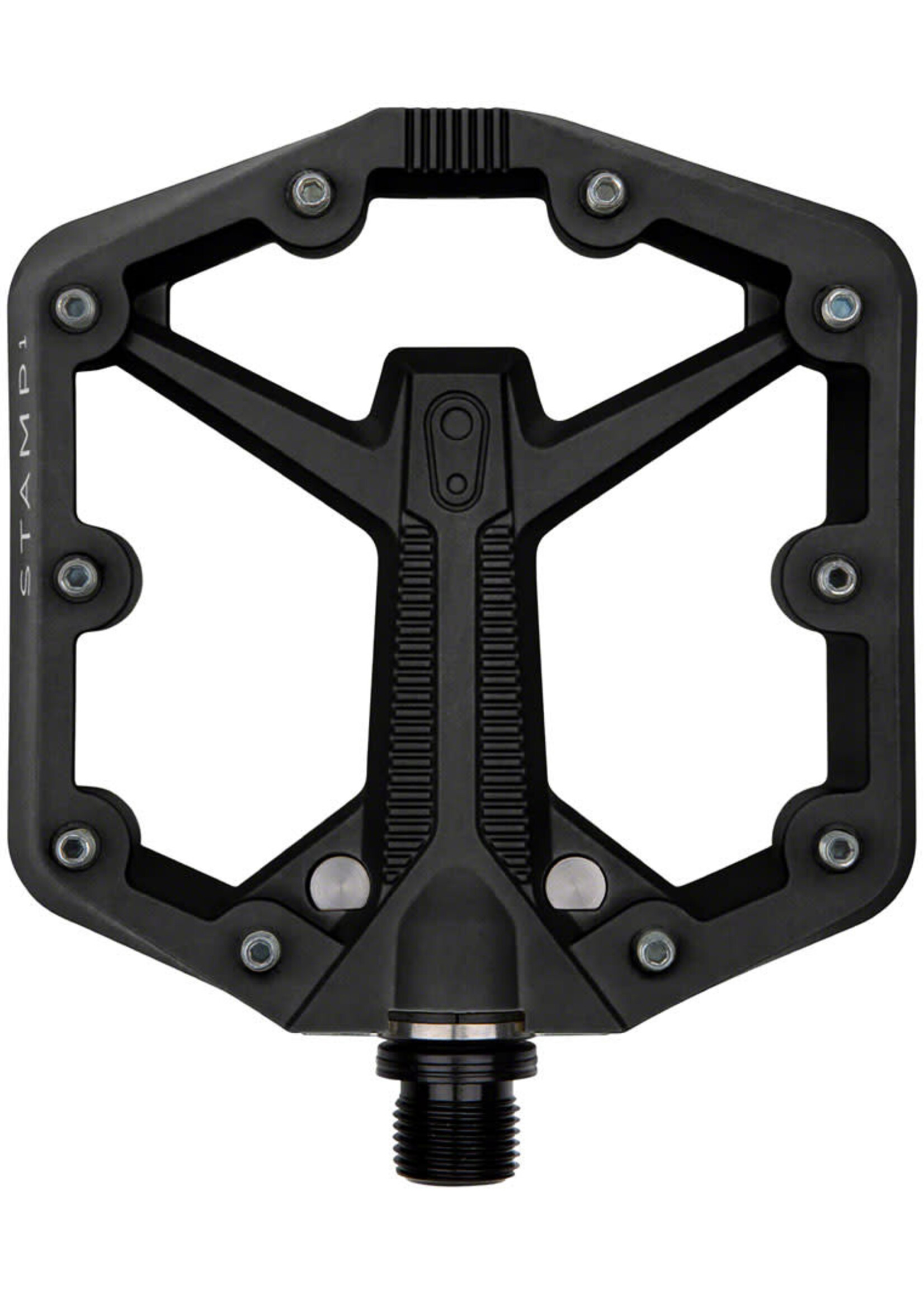 Crankbrothers Crankbrothers Stamp 1 Gen 2 Pedals - Platform, Composite, 9/16", Black, Small