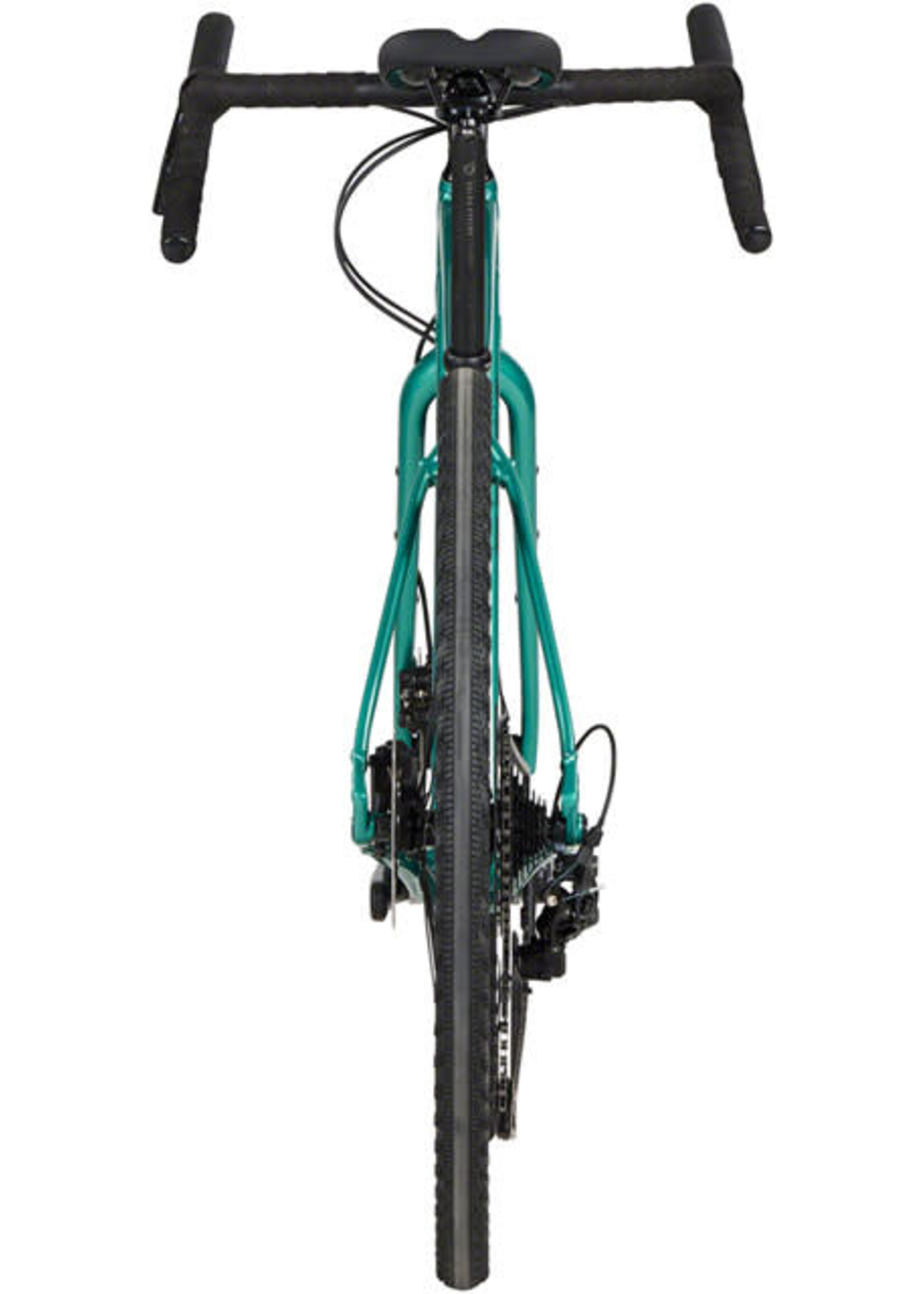 Salsa Cycles Salsa Journeyer Guidon Courbé Cues 1x10 - 700c, Aluminium, Vert Sarcelle, 53cm