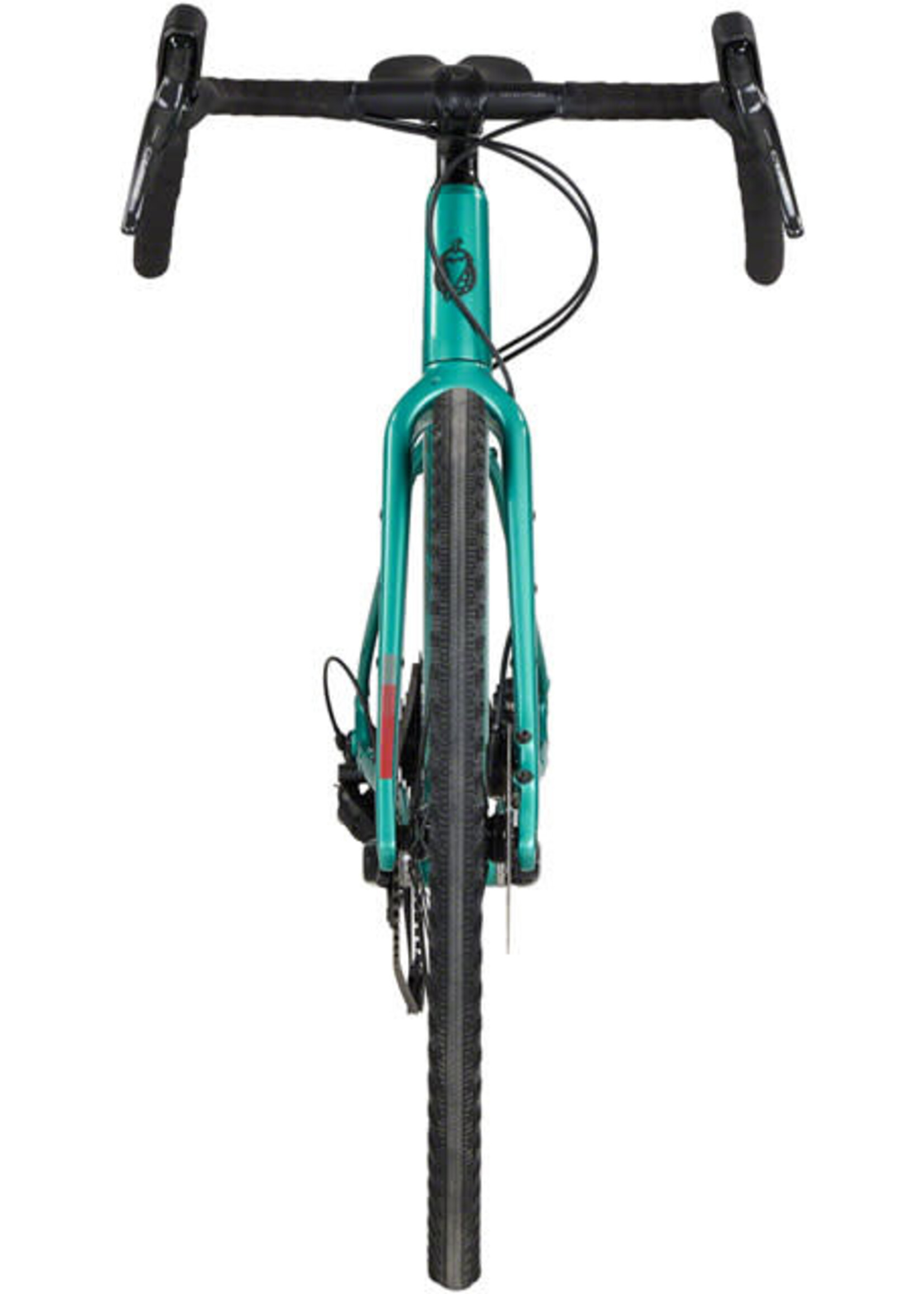 Salsa Cycles Salsa Journeyer Guidon Courbé Cues 1x10 - 700c, Aluminium, Vert Sarcelle, 57cm