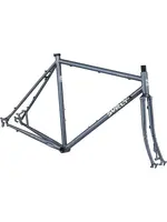 Surly Ensemble Cadre et Fourche Surly Straggler  - 650b, Acier, Bleu, 46cm