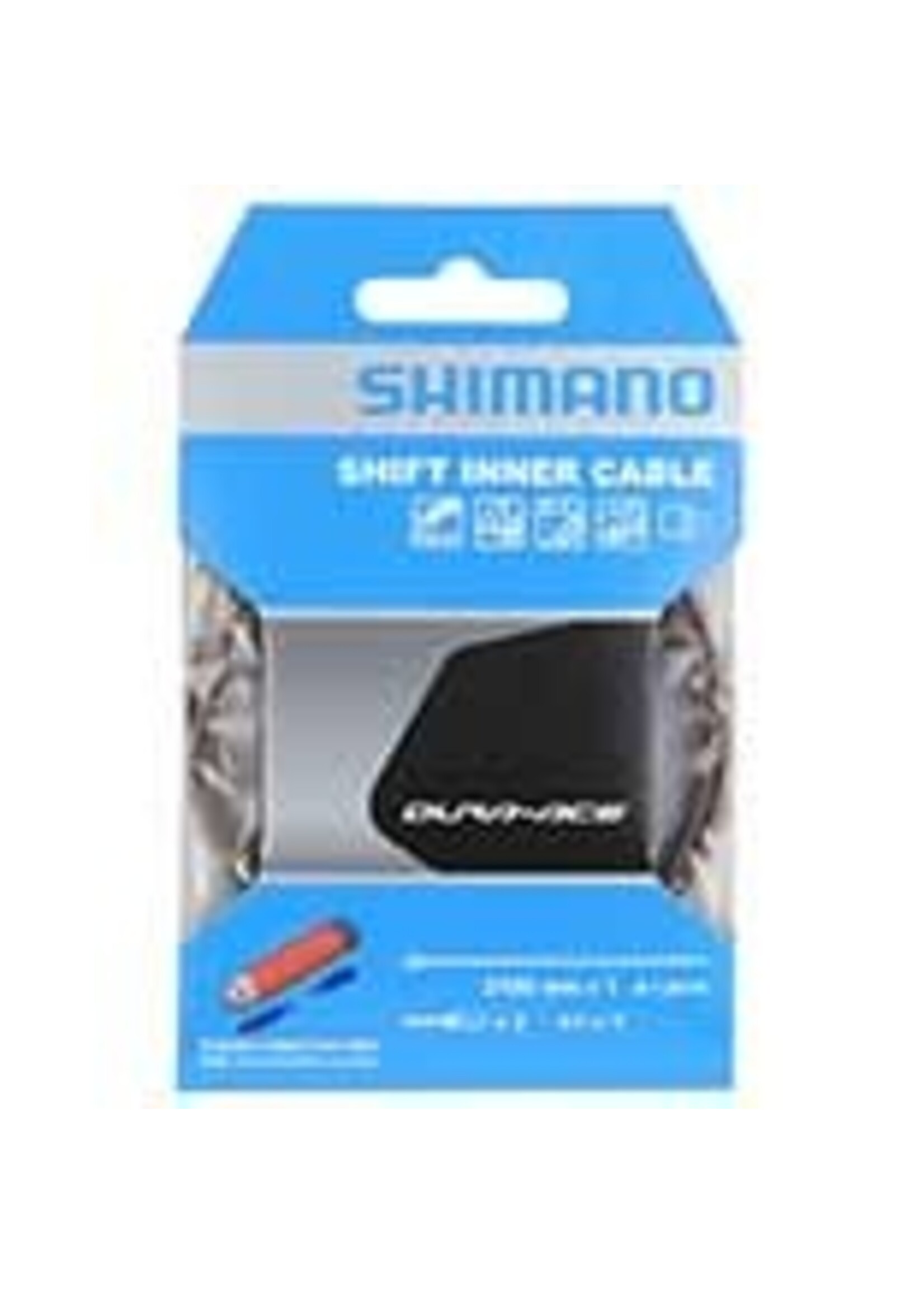 Shimano Shimano, Câble de dérailleur, Inox enduit de polymère, 1.2x2100mm, Route, Unité