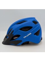 Genesis Casque Genesis Trafik Bleu Mat, Moyen 55-58 cm
