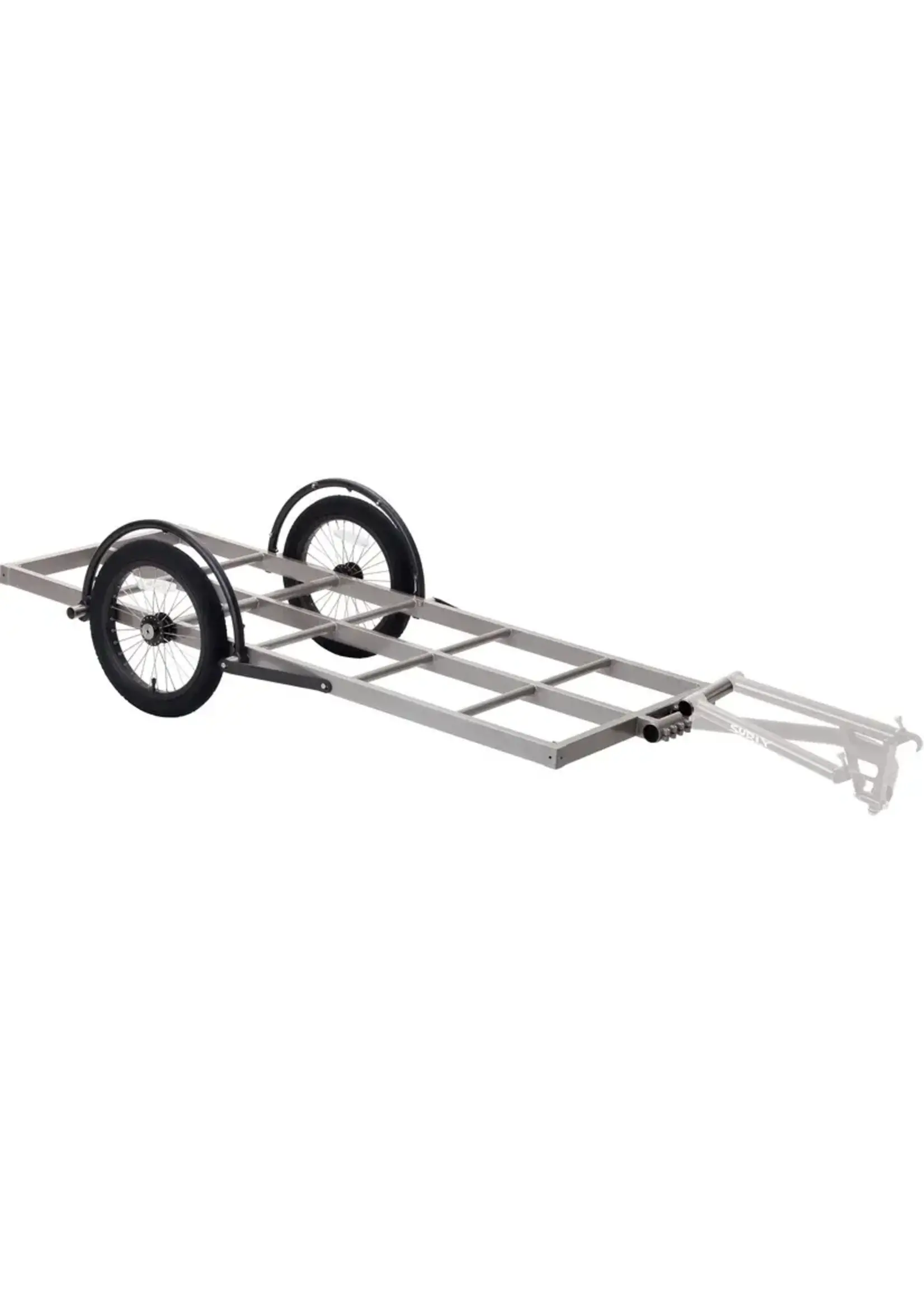 Surly Remorque Surly Bill, Plateforme longue, Roues 16", Grises