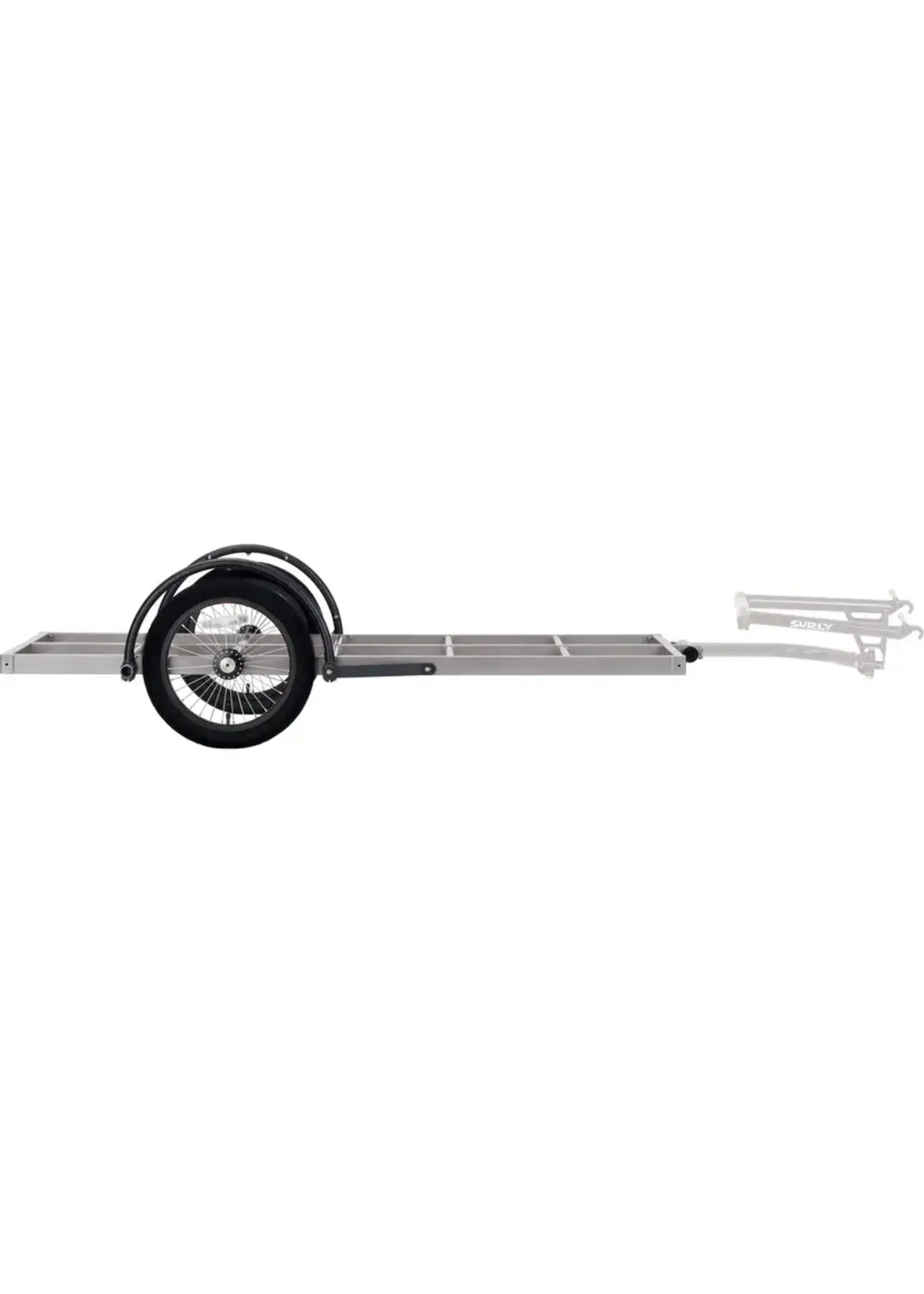 Surly Remorque Surly Bill, Plateforme longue, Roues 16", Grises