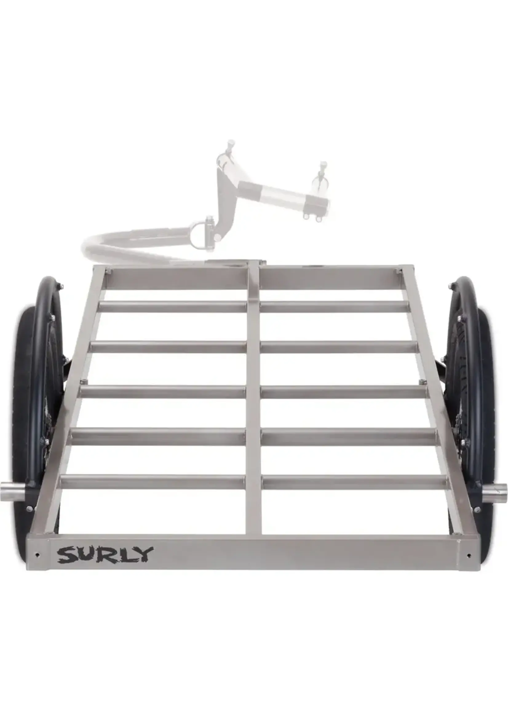 Surly Remorque Surly Bill, Plateforme longue, Roues 16", Grises