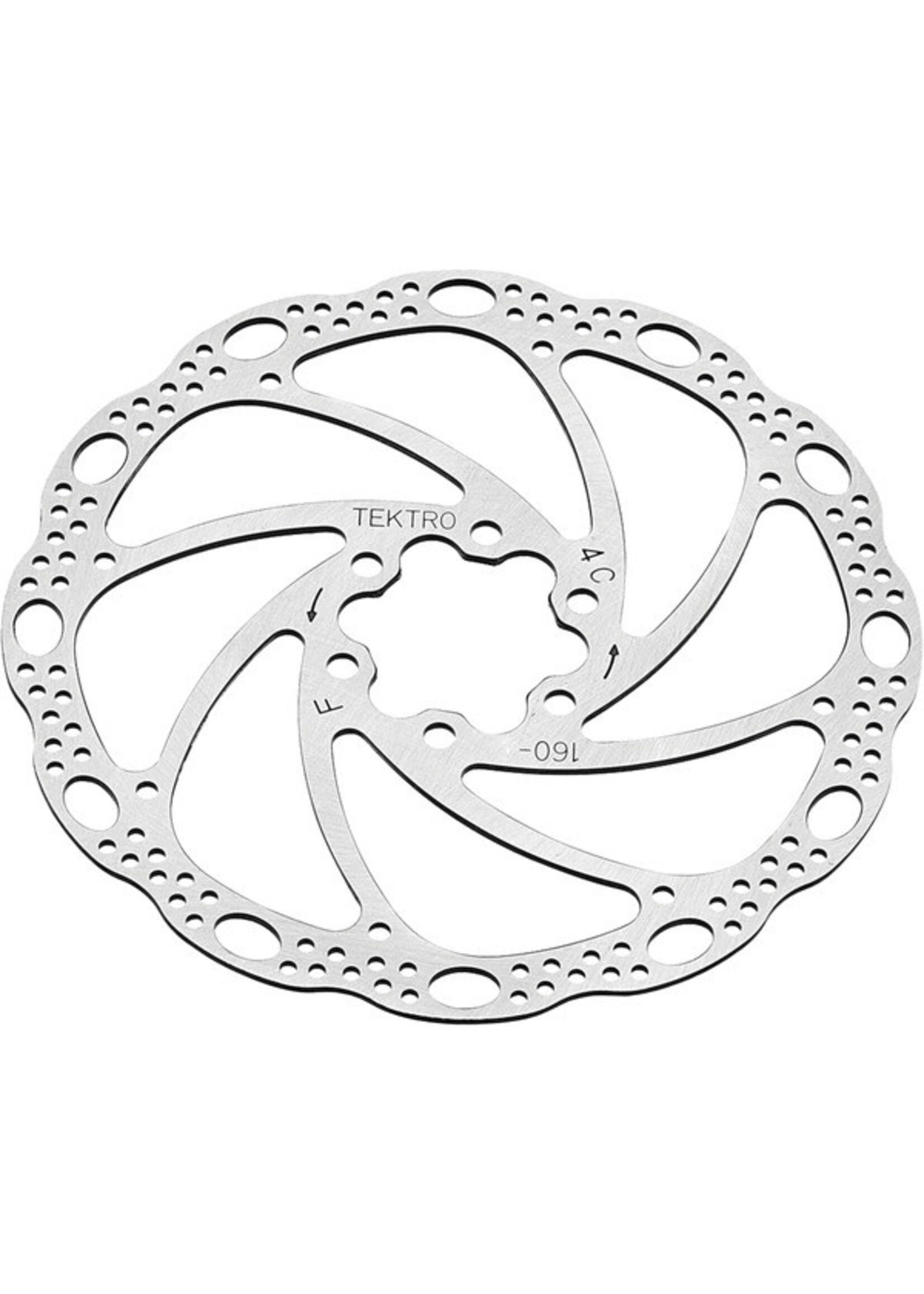 Tektro Tektro DISQUE STANDARD À 6 BOULONS POLYGON AIRLFLOW 140mm