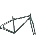 Surly Ensemble cadre et fourche Surly Ogre  - 29", Acier chromoly, Gris, Large