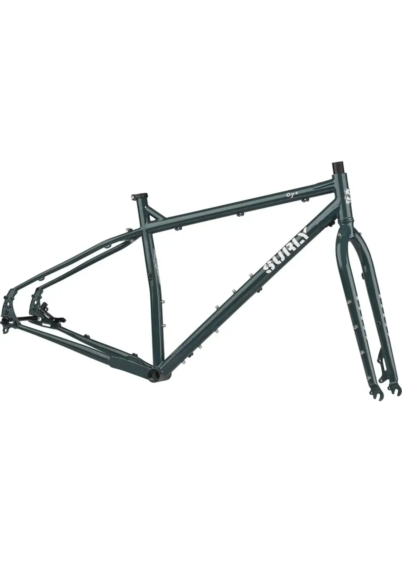 Surly Ensemble cadre et fourche Surly Ogre - 29", Acier chromoly, Gris, Petit