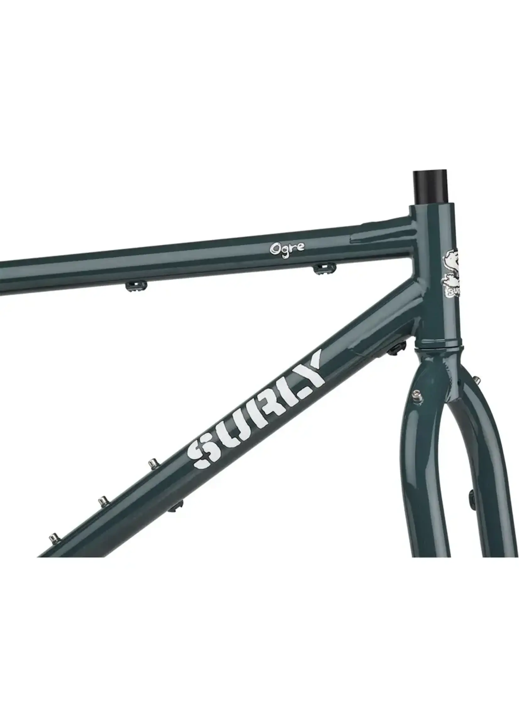 Surly Ensemble cadre et fourche Surly Ogre - 29", Acier chromoly, Gris, Petit