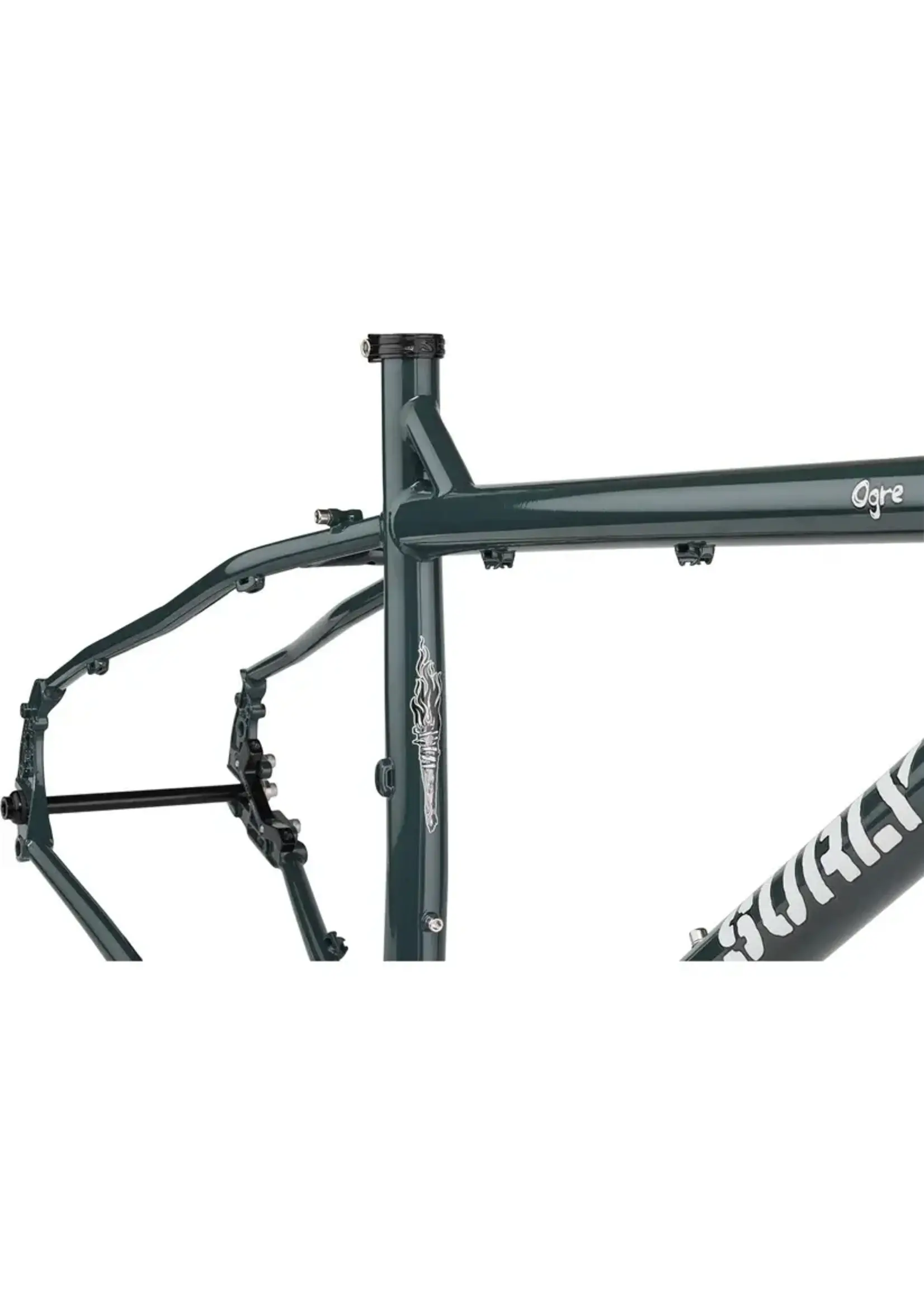 Surly Ensemble cadre et fourche Surly Ogre - 29", Acier chromoly, Gris, Petit