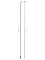 Sapim Sapim Leader Spoke, Straight Gauge 14g, 294mm, Black, J-Bend, Bag/100