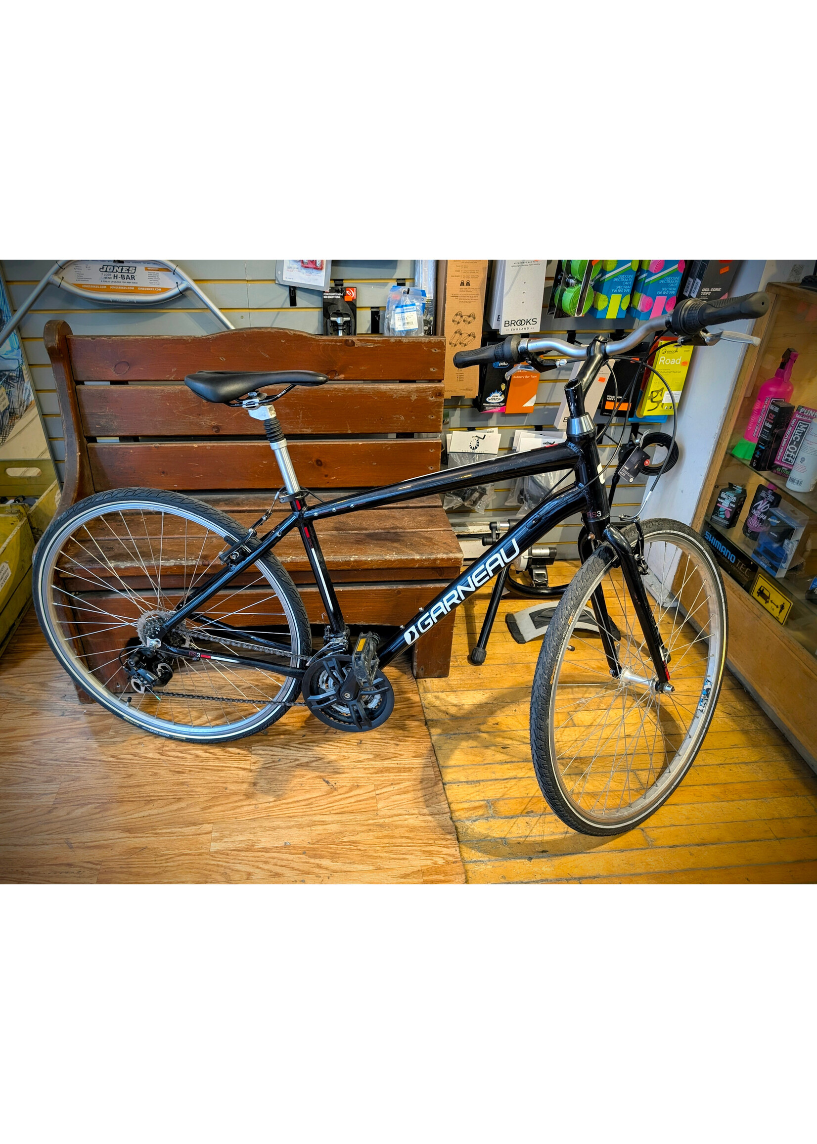 Gros Vélo Vélo Usagé Garneau Espace RS3, Noir, Moyen