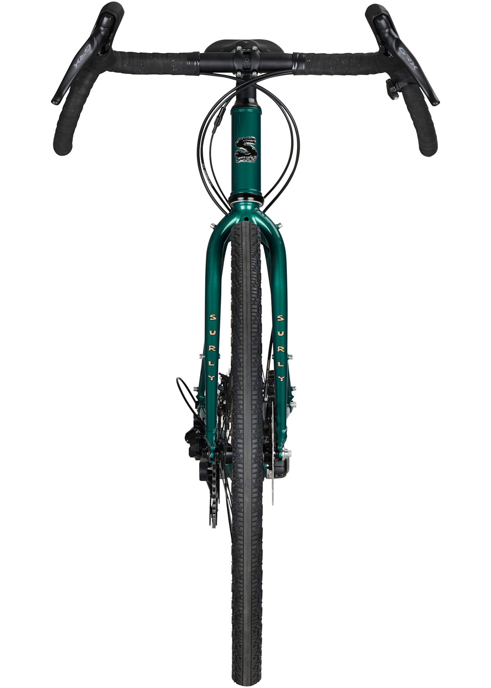 Vélo Surly Straggler GRX 610 2X12, Vert Algues Subtropicales